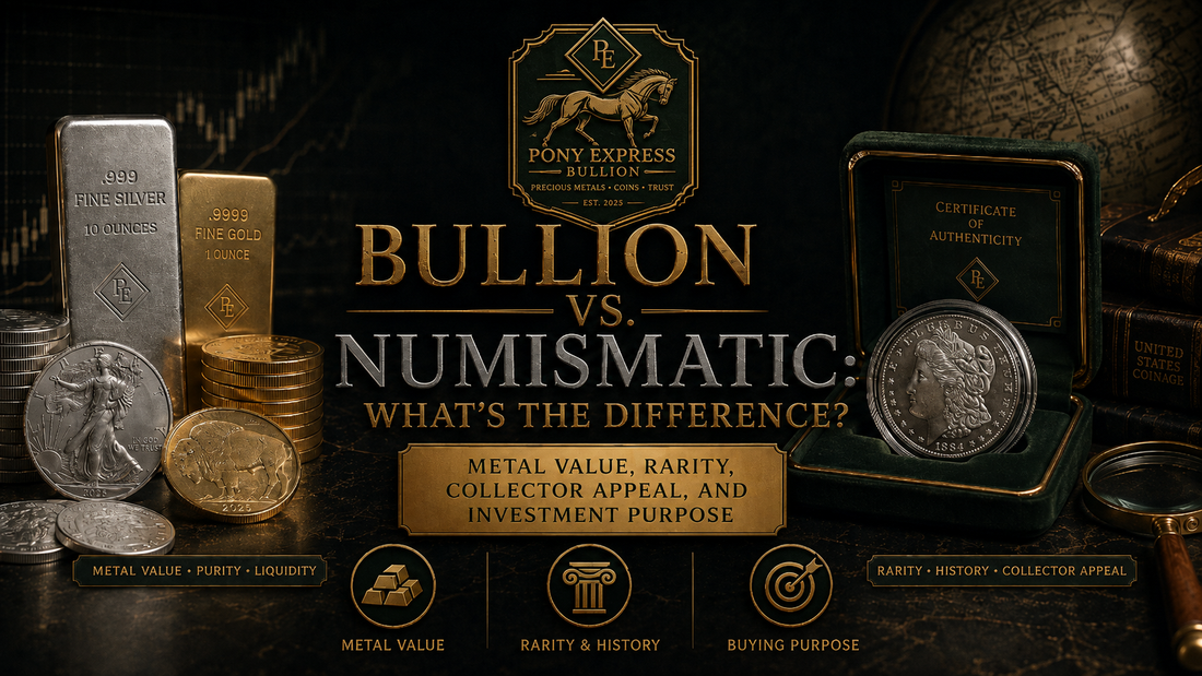 Bullion vs. Numismatic: What’s the Difference?