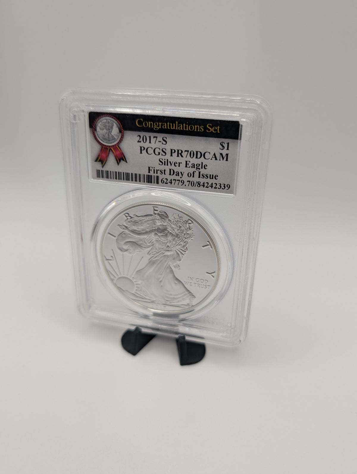 2017-S Silver Eagle PCGS PR70 DCAM - Proof
