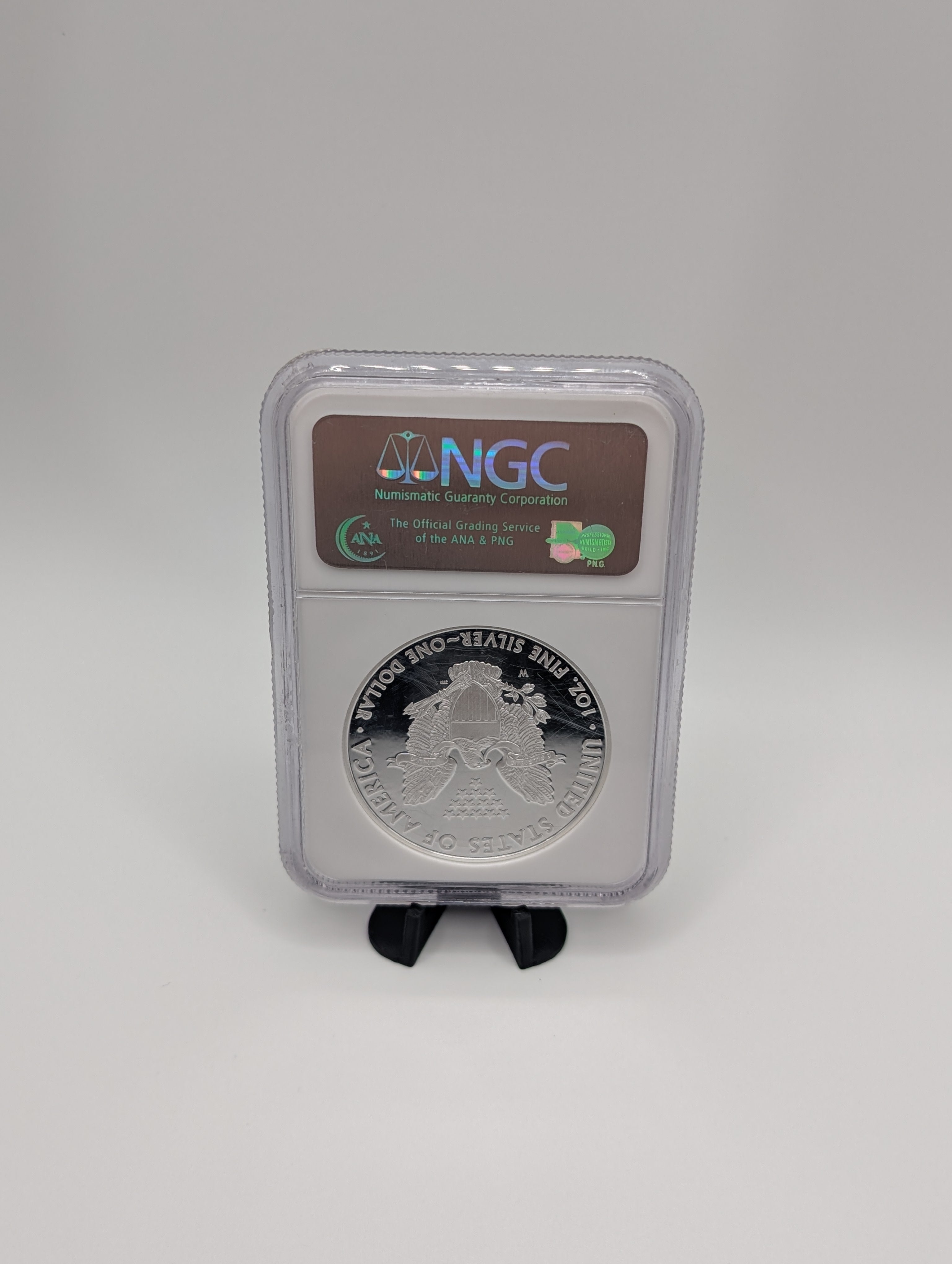 2008-W American Silver Eagle — Proof — NGC PF70