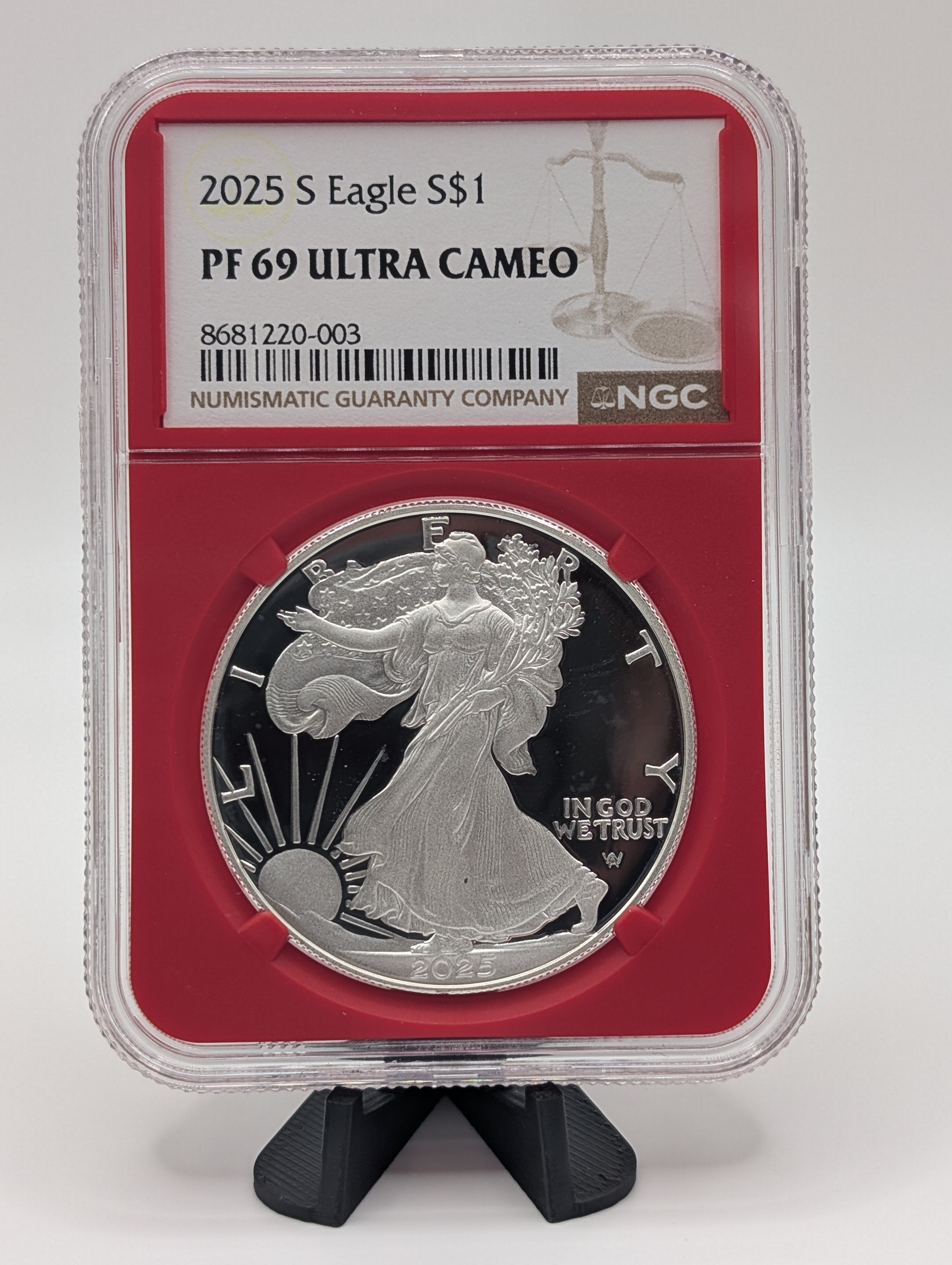 2025-S American Silver Eagle — PF69 UC