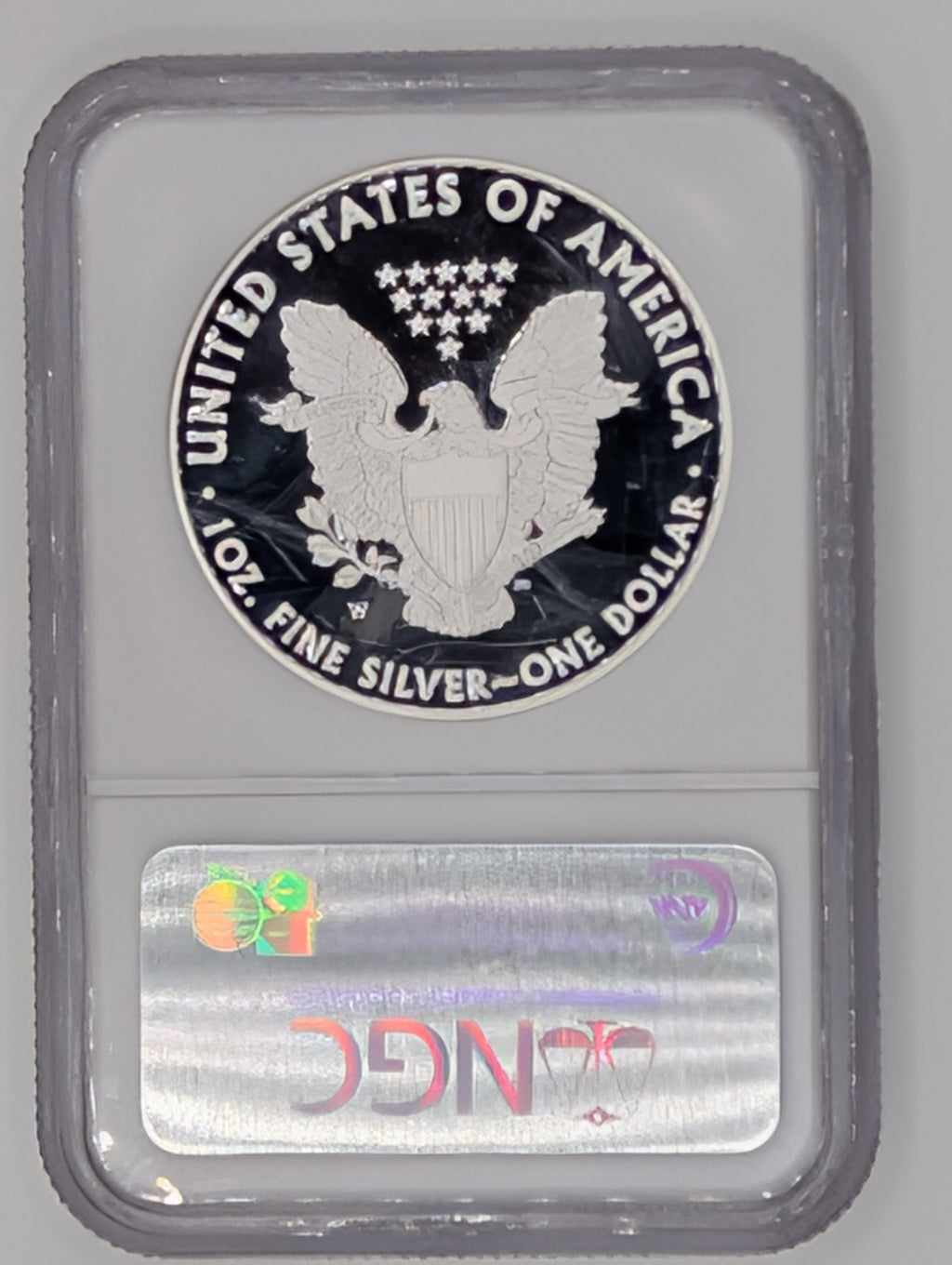 2008-W American Silver Eagle — Proof — NGC PF70