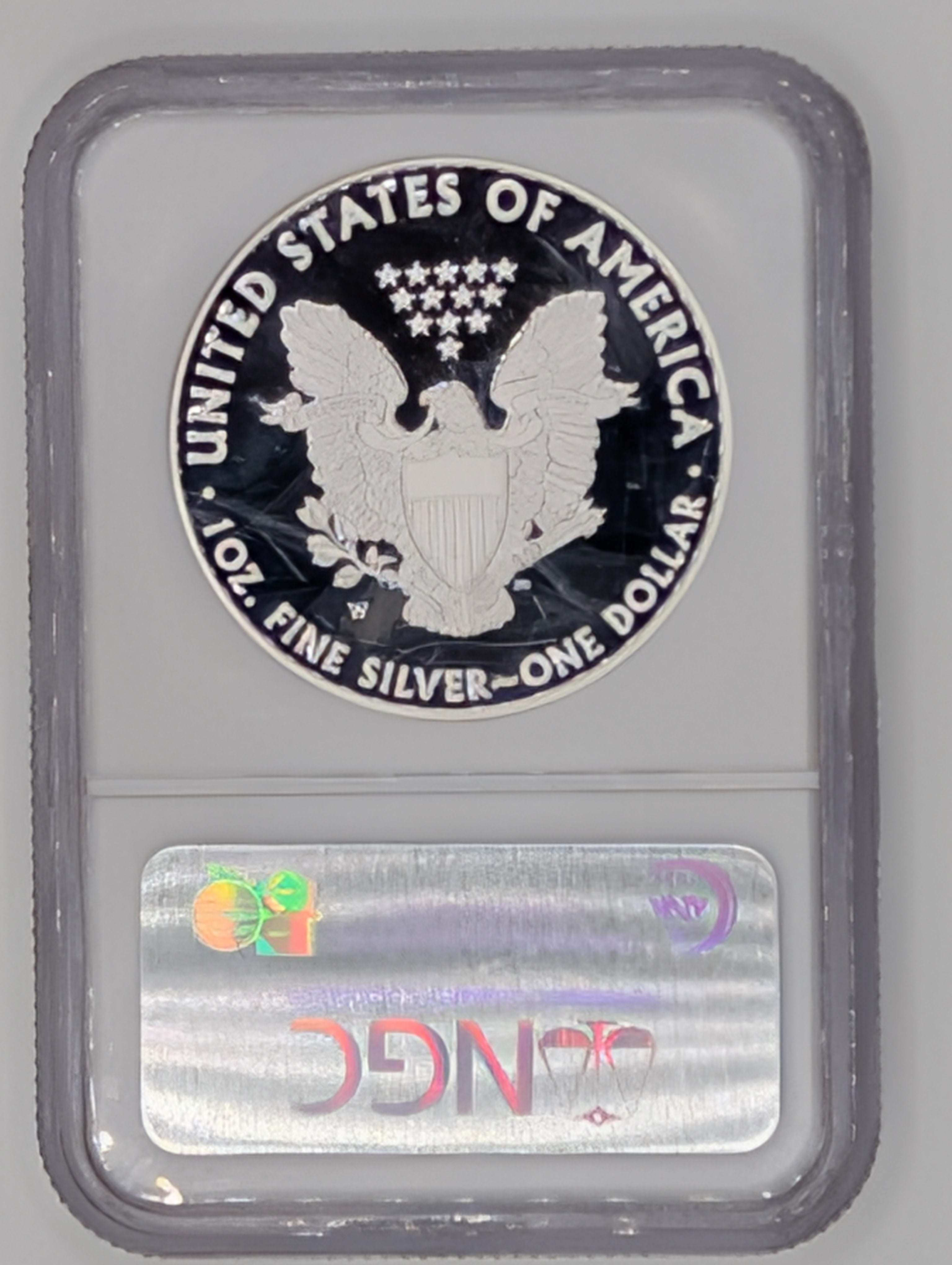 2008-W American Silver Eagle — Proof — NGC PF70