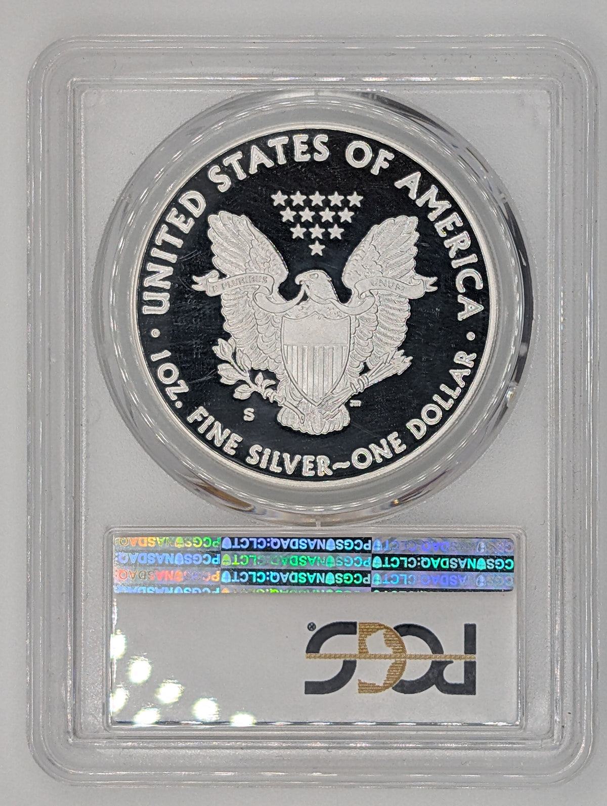 2017-S Silver Eagle PCGS PR70 DCAM - Proof