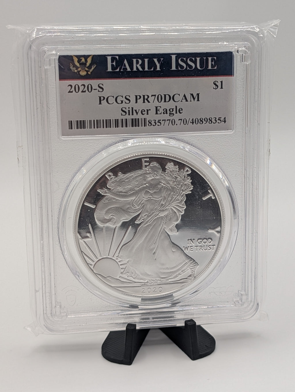 2020-S American Silver Eagle - PCGS PR70 DCAM Early Issue - Proof