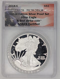 2018-S American Silver Eagle — Proof — ANACS PR70