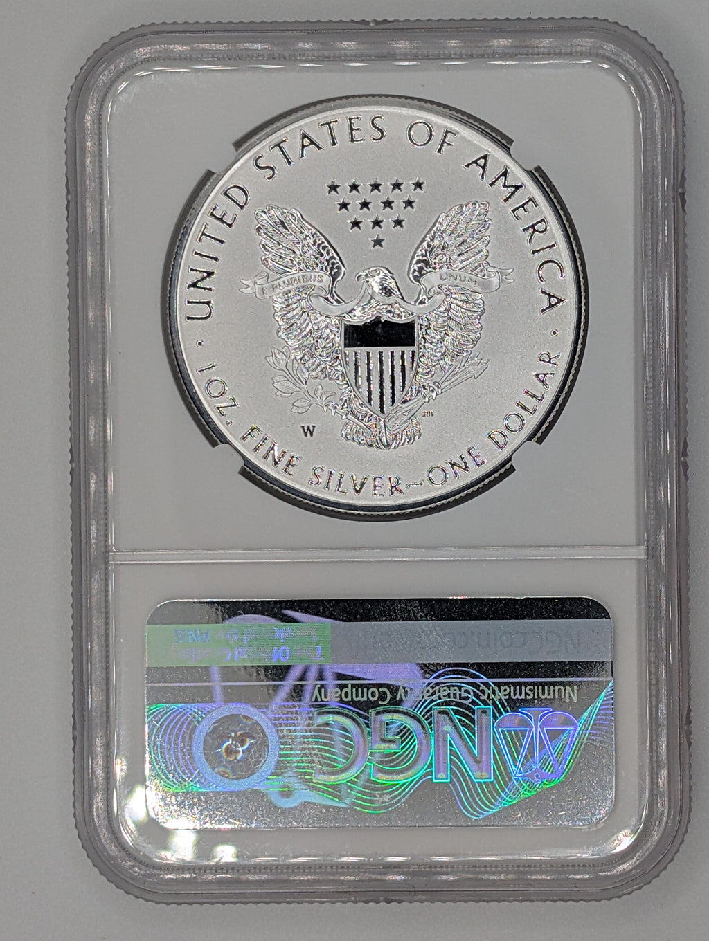2019-W Pride of Two Nations Set — Enhanced Reverse Proof Silver Eagle (NGC PF69)