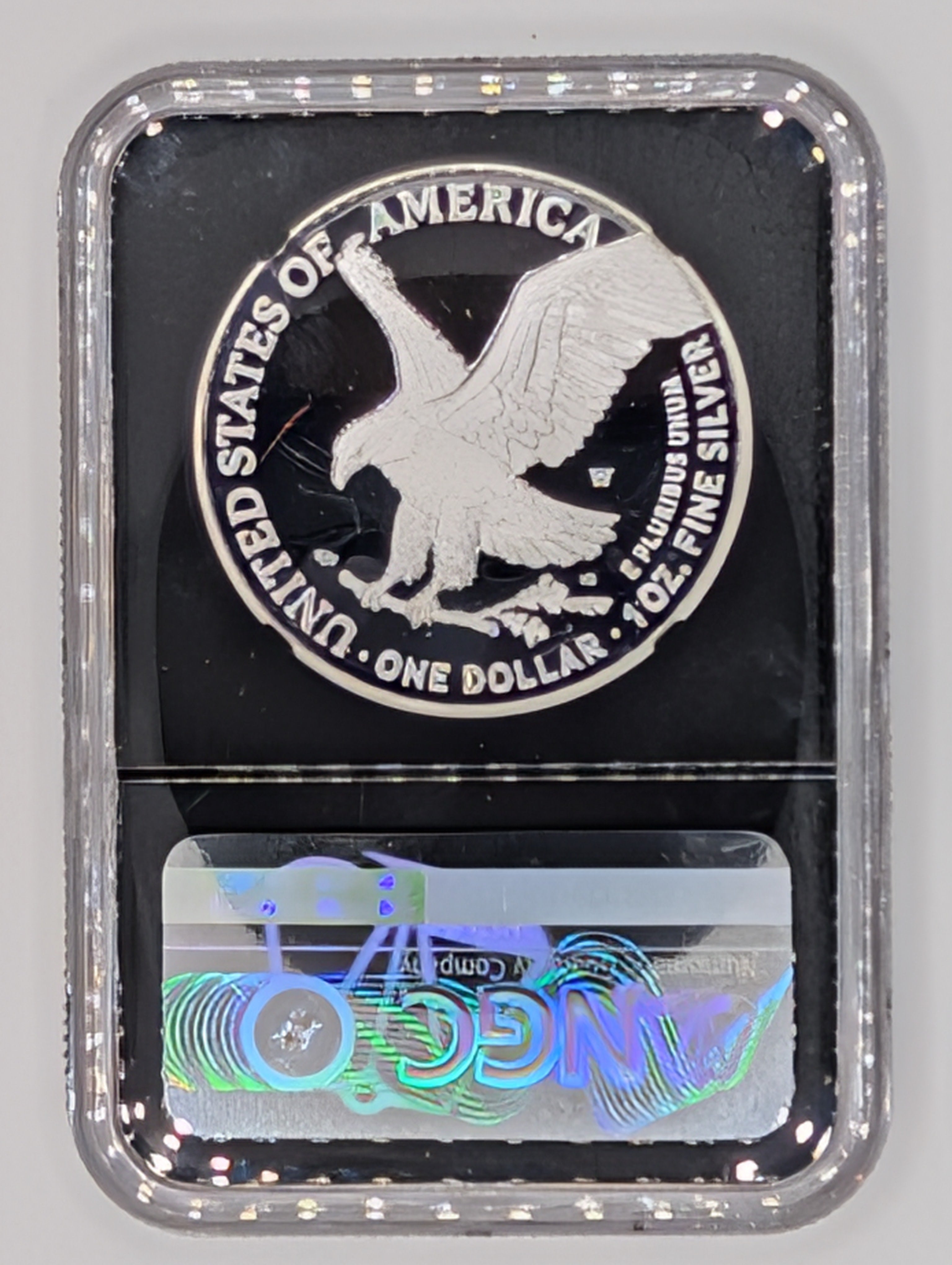 2025-W American Silver Eagle — 250th Anniversary U.S. Army Privy — NGC PF69