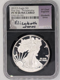 2019-S American Silver Eagle  — Proof - Elizabeth Jones Signature