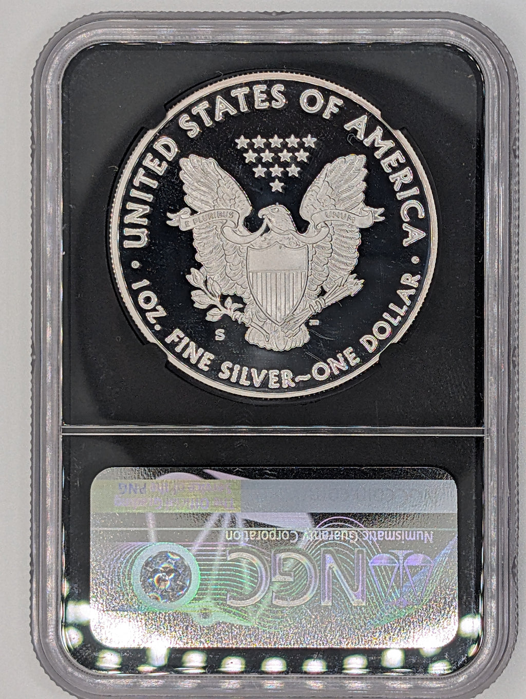 2019-S American Silver Eagle  — Proof - Elizabeth Jones Signature