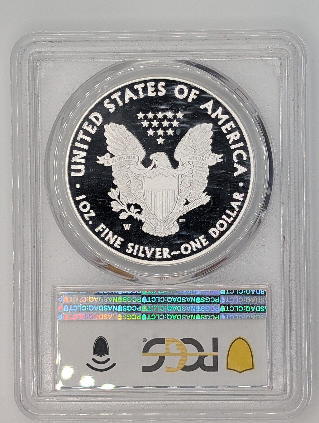 2021-W American Silver Eagle Type 1 - PCGS PR70 DCAM— Proof
