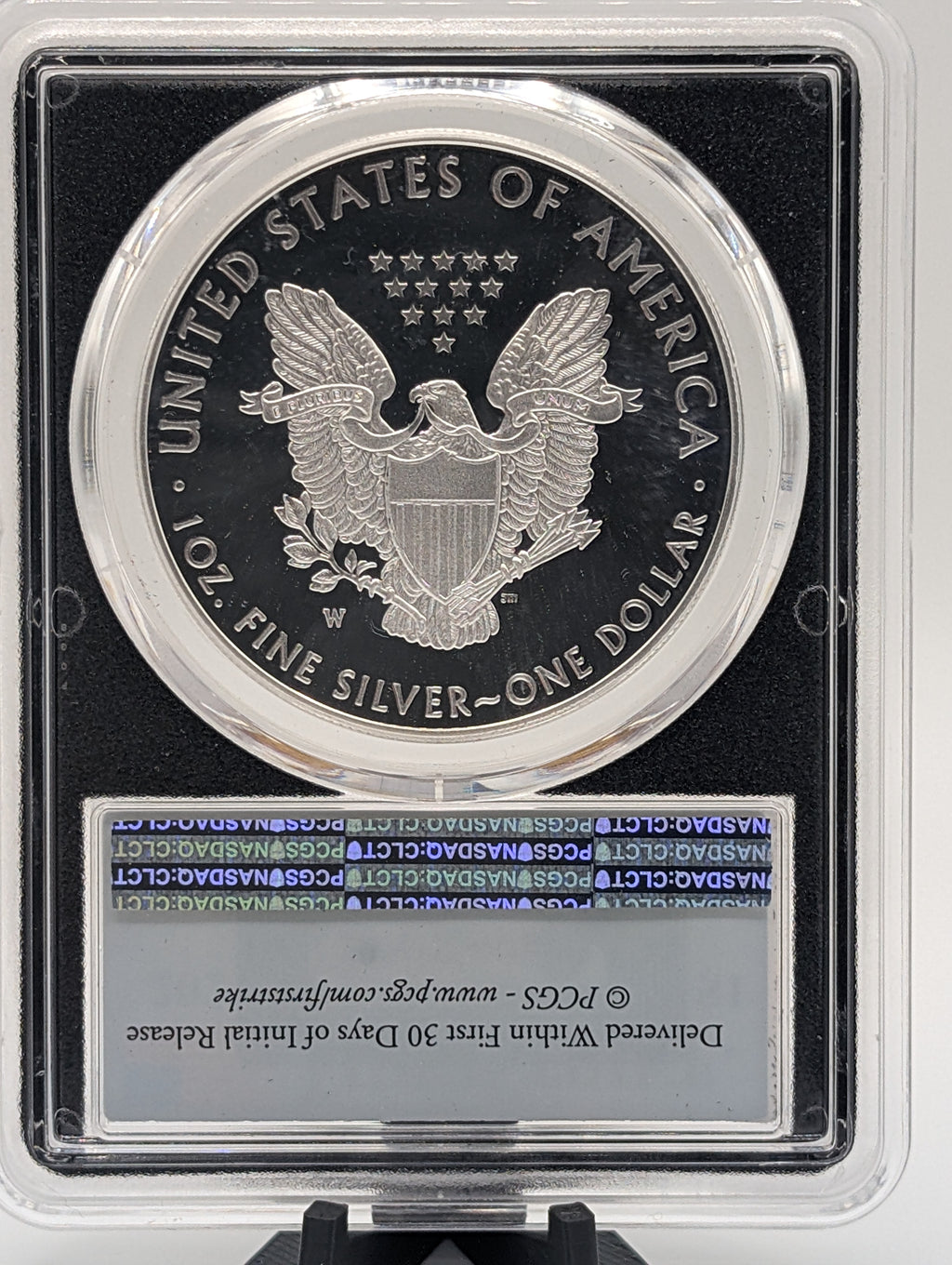 2021-W American Silver Eagle Type 1 - PCGS PR69 DCAM — Proof