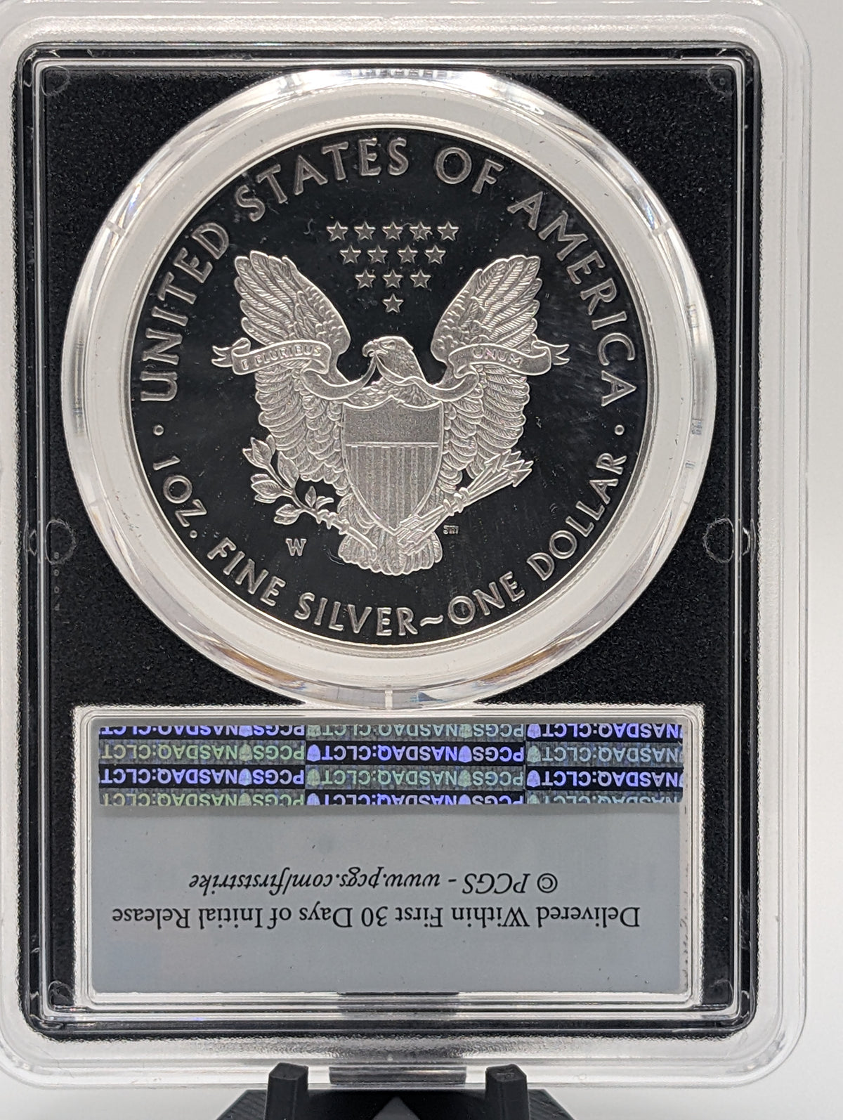 2021-W American Silver Eagle Type 1 - PCGS PR69 DCAM — Proof