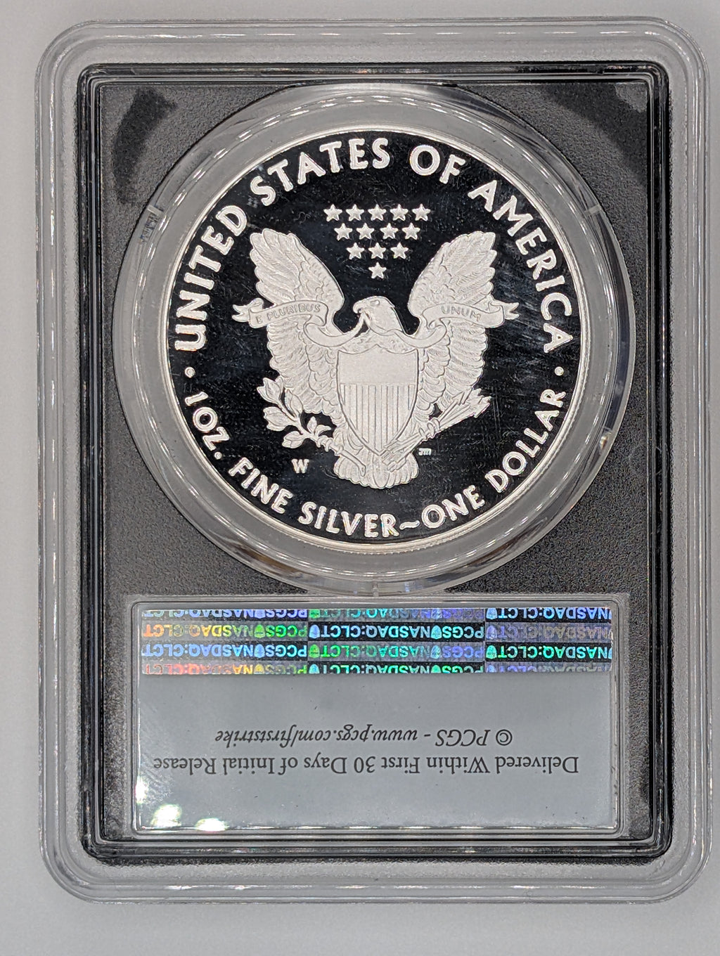 2021-W American Silver Eagle Type 1 - PCGS PR69 DCAM — Proof