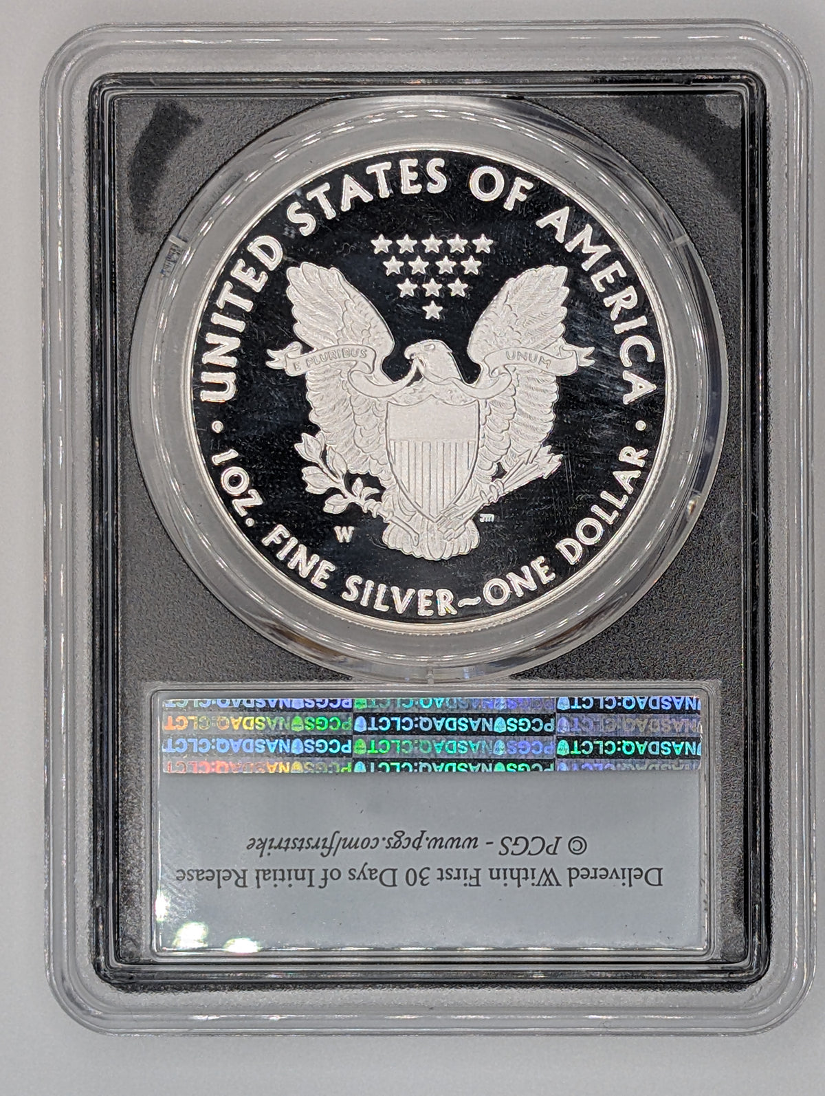 2021-W American Silver Eagle Type 1 - PCGS PR69 DCAM — Proof