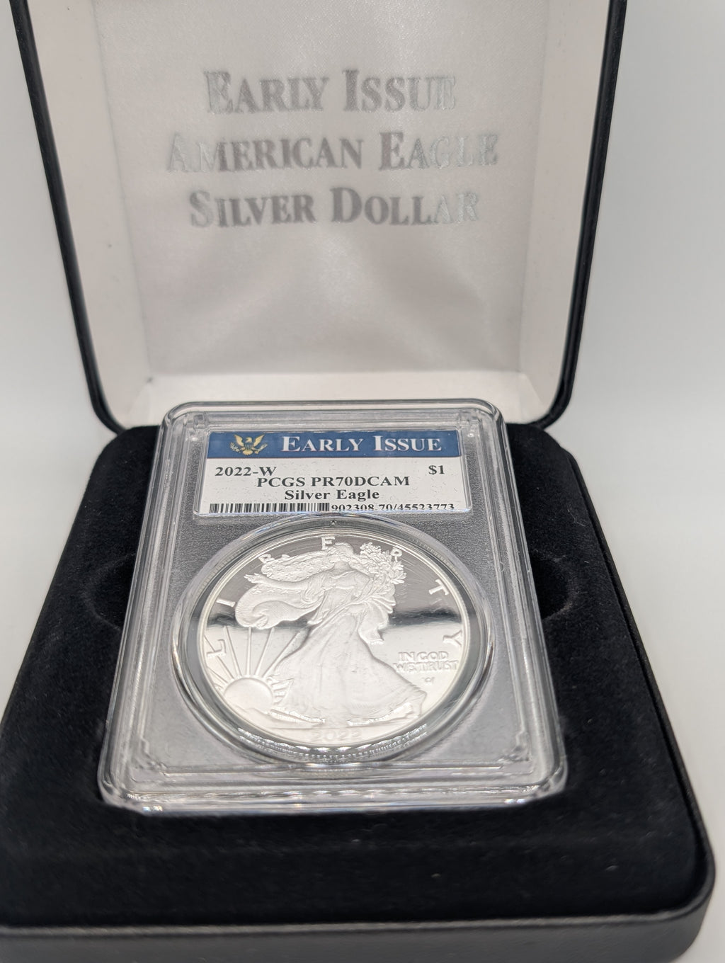 2022-W American Silver Eagle - PCGS PR70 DCAM - Early Issue - Proof