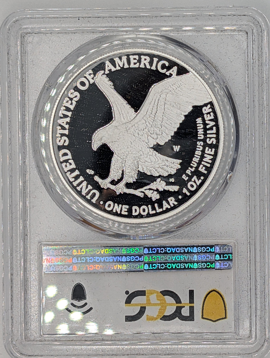 2022-W American Silver Eagle - PCGS PR70 DCAM - Early Issue - Proof