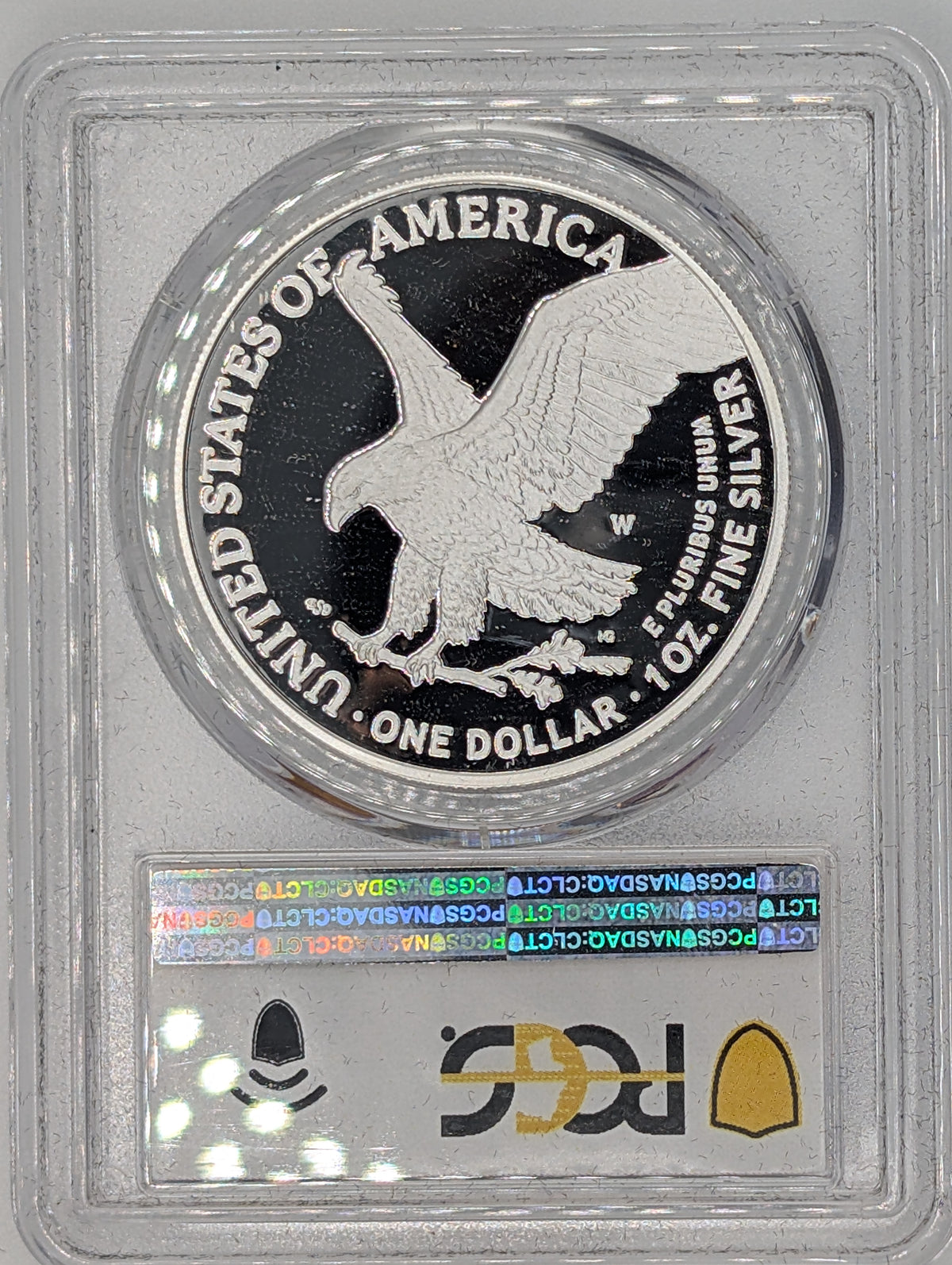 2022-W American Silver Eagle - PCGS PR70 DCAM - Early Issue - Proof
