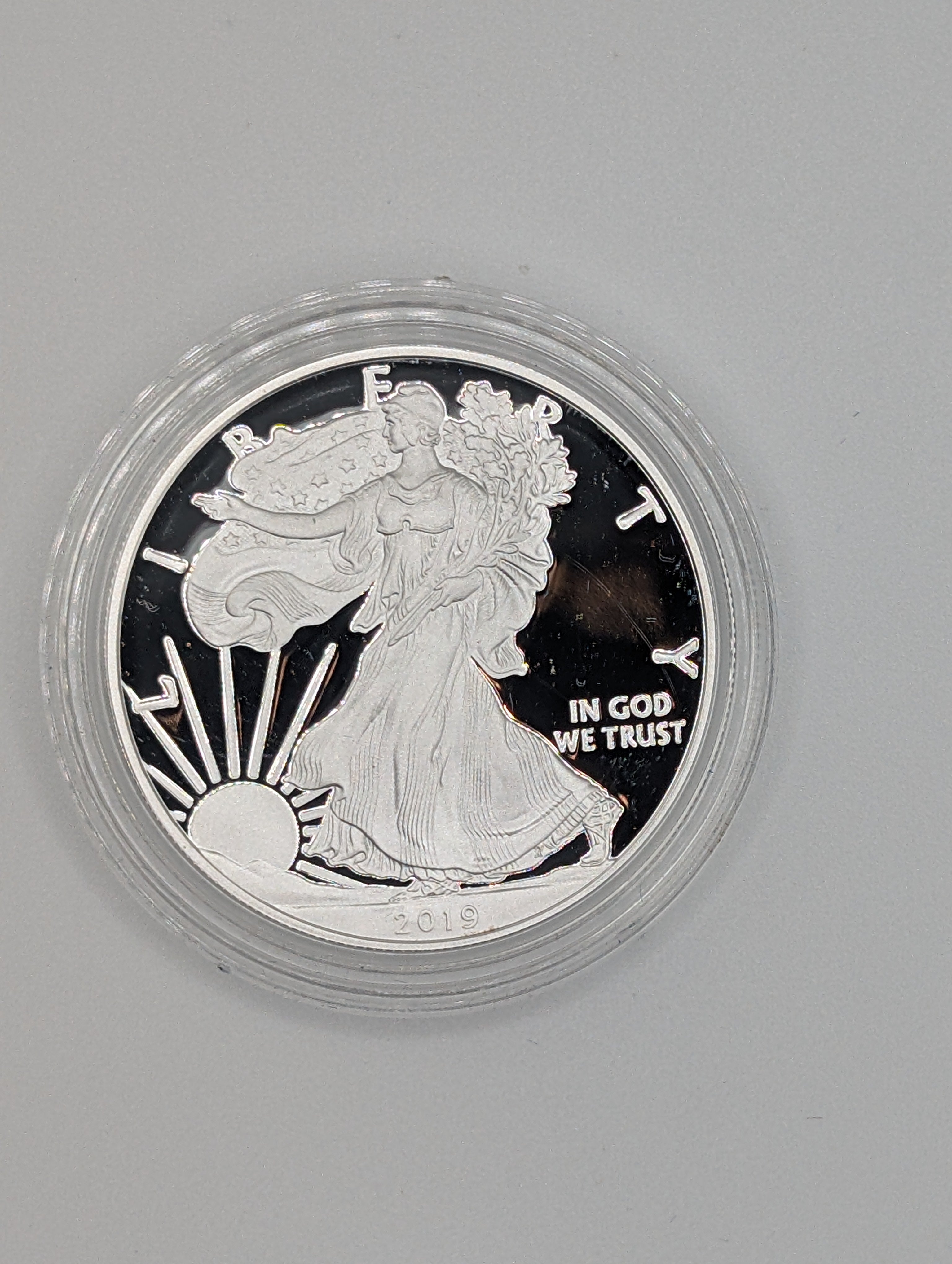 2019-W American Silver Eagle — Proof (OGP)