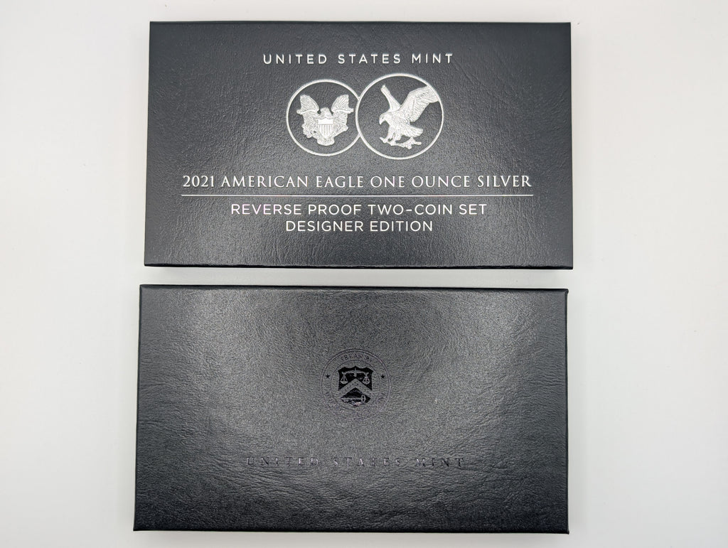 2021-W American Silver Eagle — Reverse Proof Set