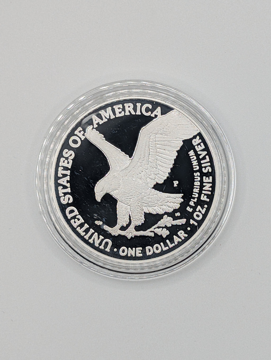 2025-P American Silver Eagle — 250th Anniversary U.S. Marine Corps Privy (OGP)