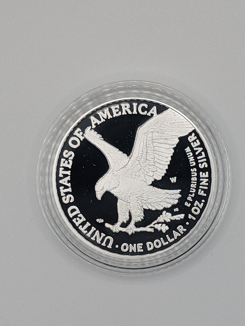 2025-W American Silver Eagle — 250th Anniversary U.S. Army Privy (OGP)