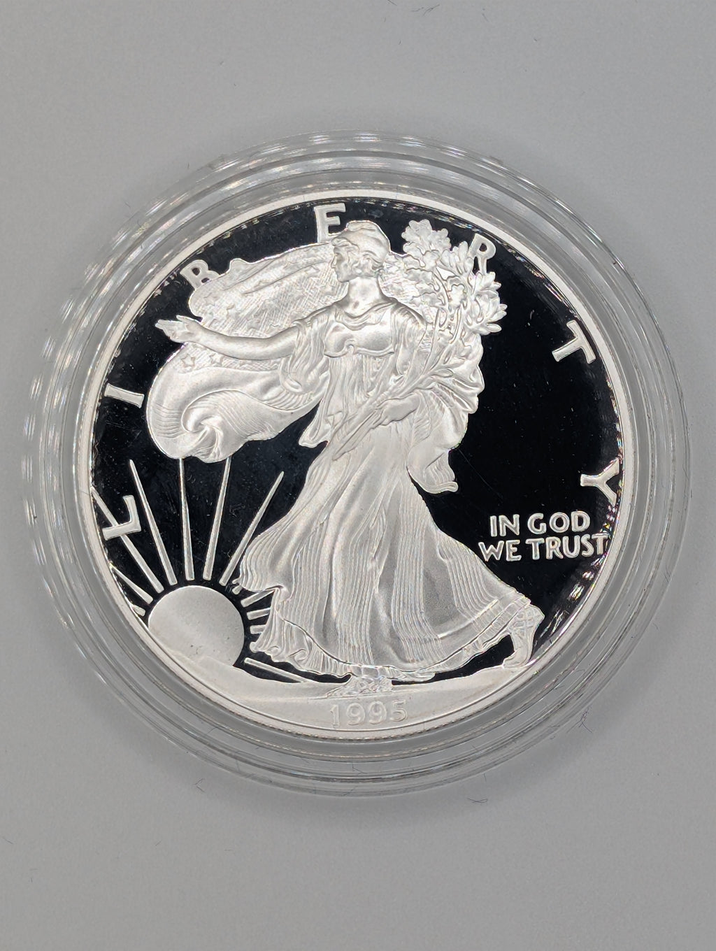 1995-P American Silver Eagle (OGP)