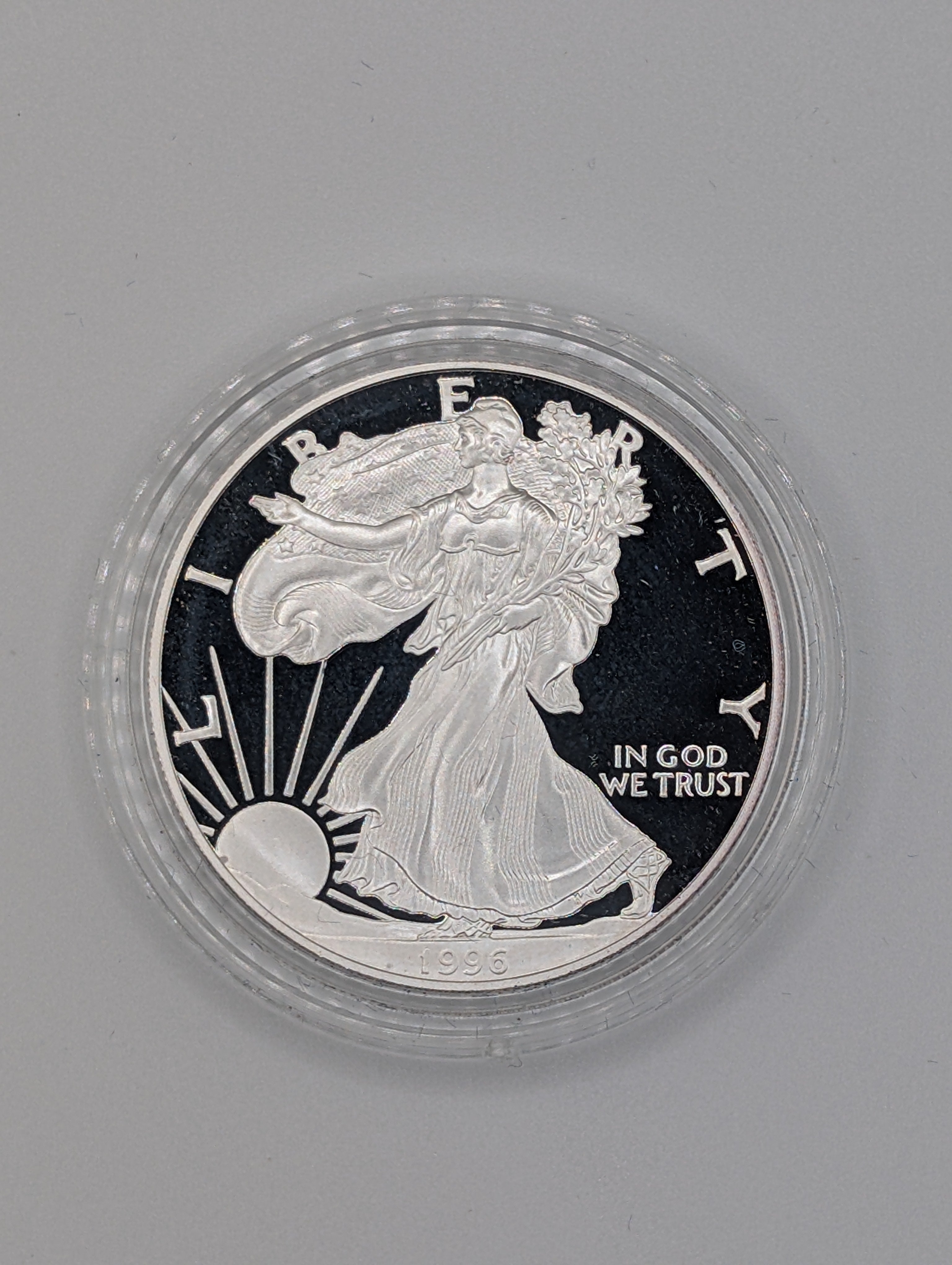 1996-P American Silver Eagle (OGP)