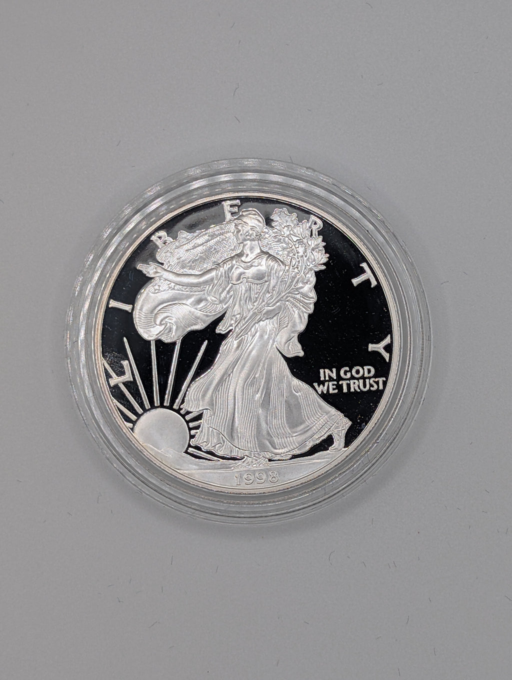 1998-P American Silver Eagle (OGP)