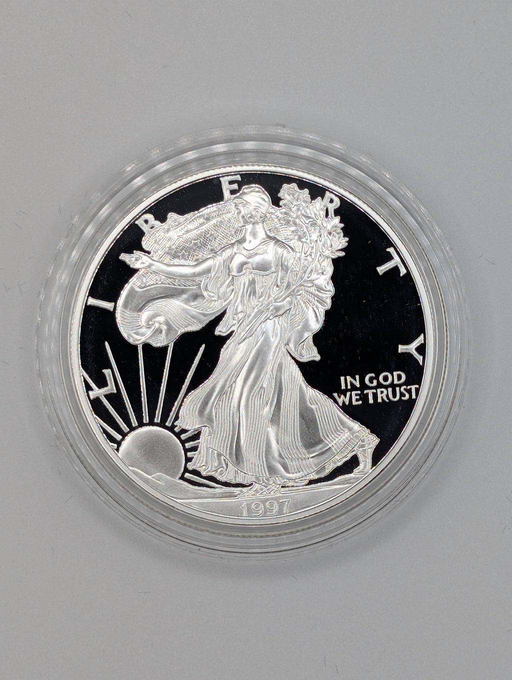 1997-P American Silver Eagle (OGP)