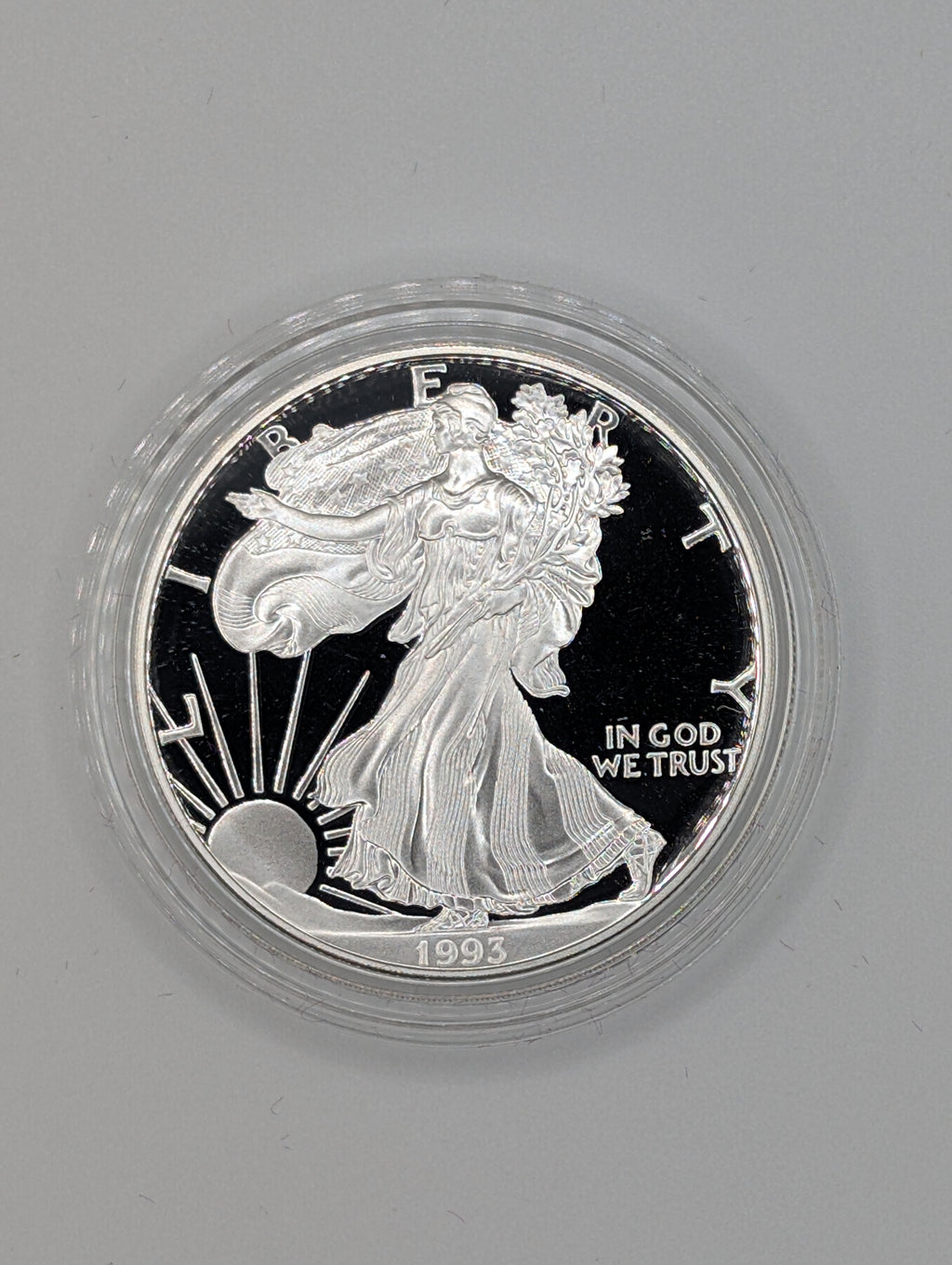 1993-P American Silver Eagle (OGP)