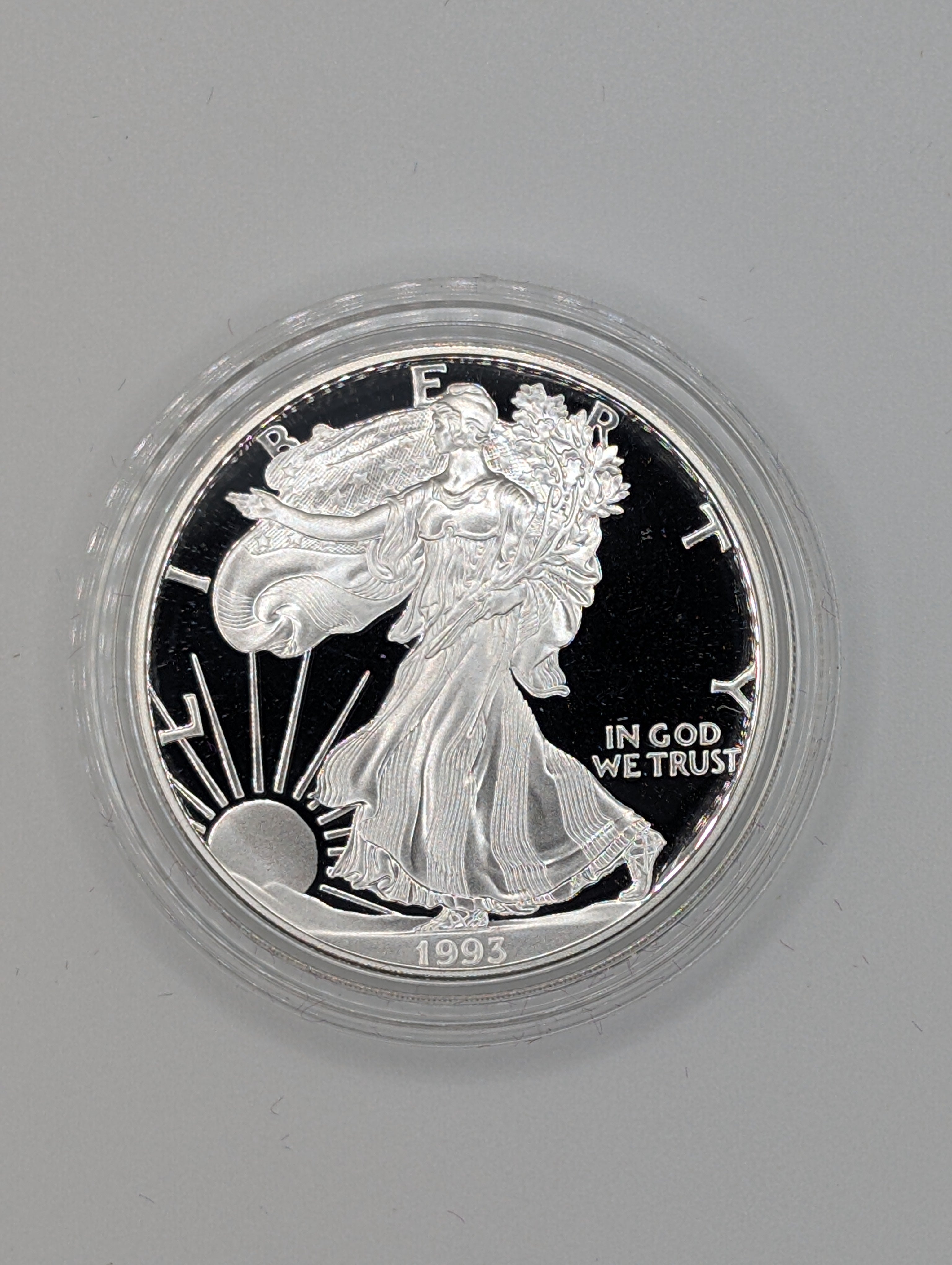 1993-P American Silver Eagle (OGP)