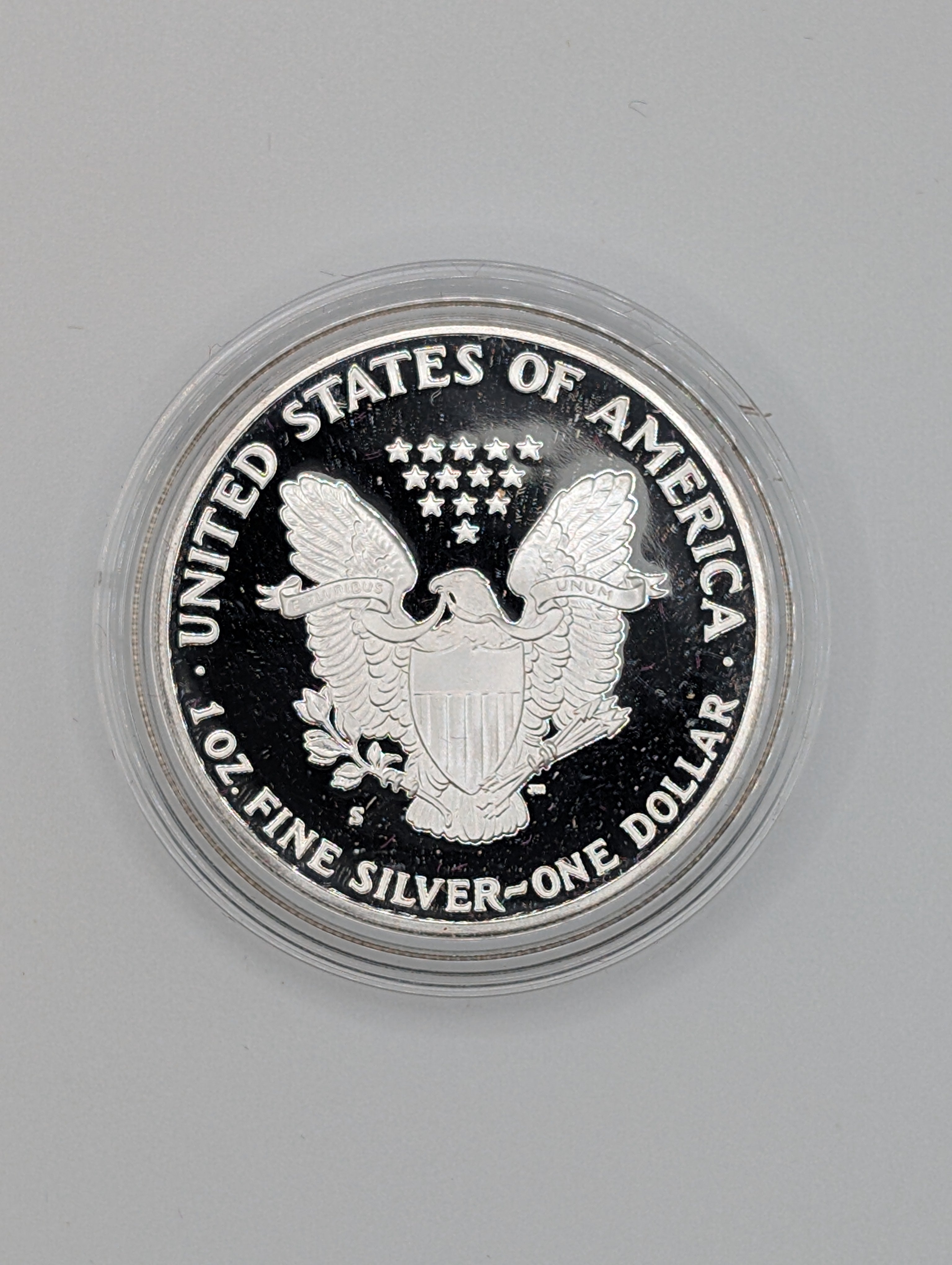 1992-S American Silver Eagle (OGP)