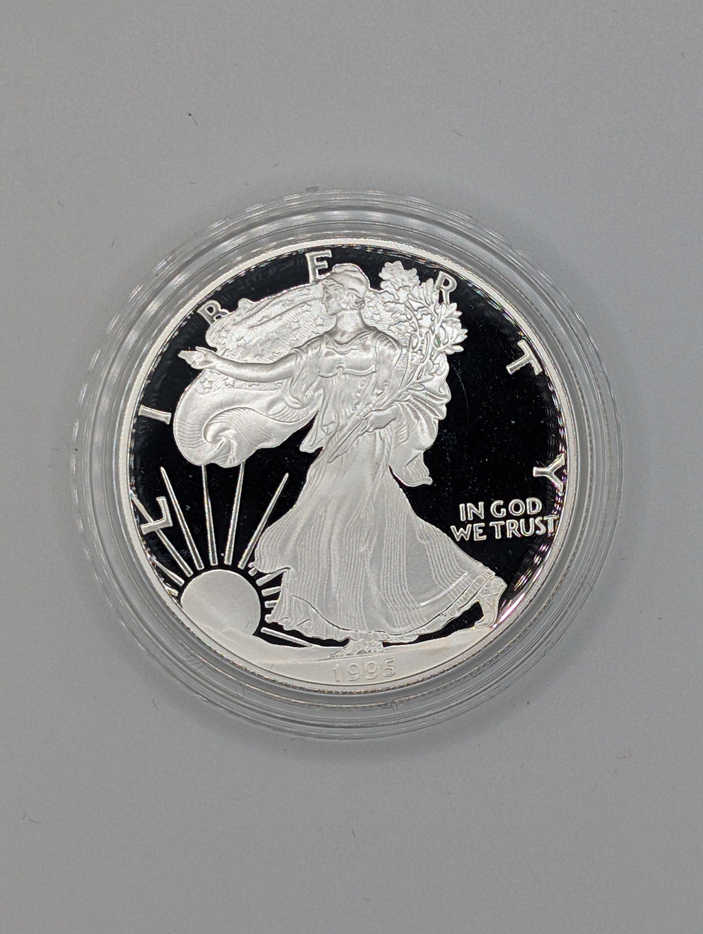 1995-P American Silver Eagle (OGP)