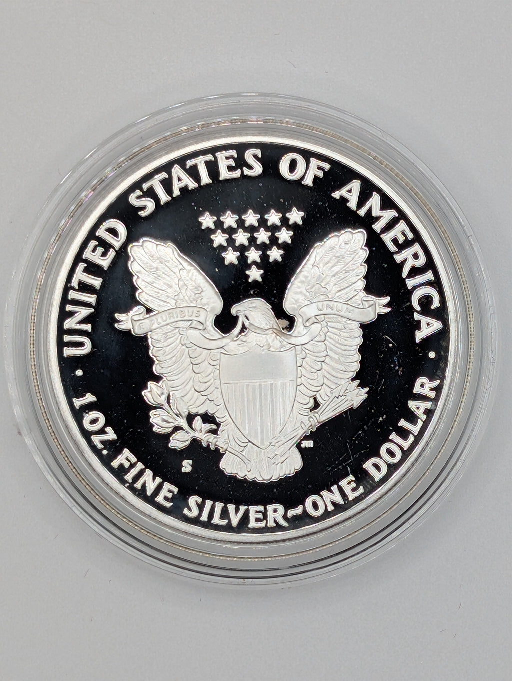 1990-S American Silver Eagle (OGP)