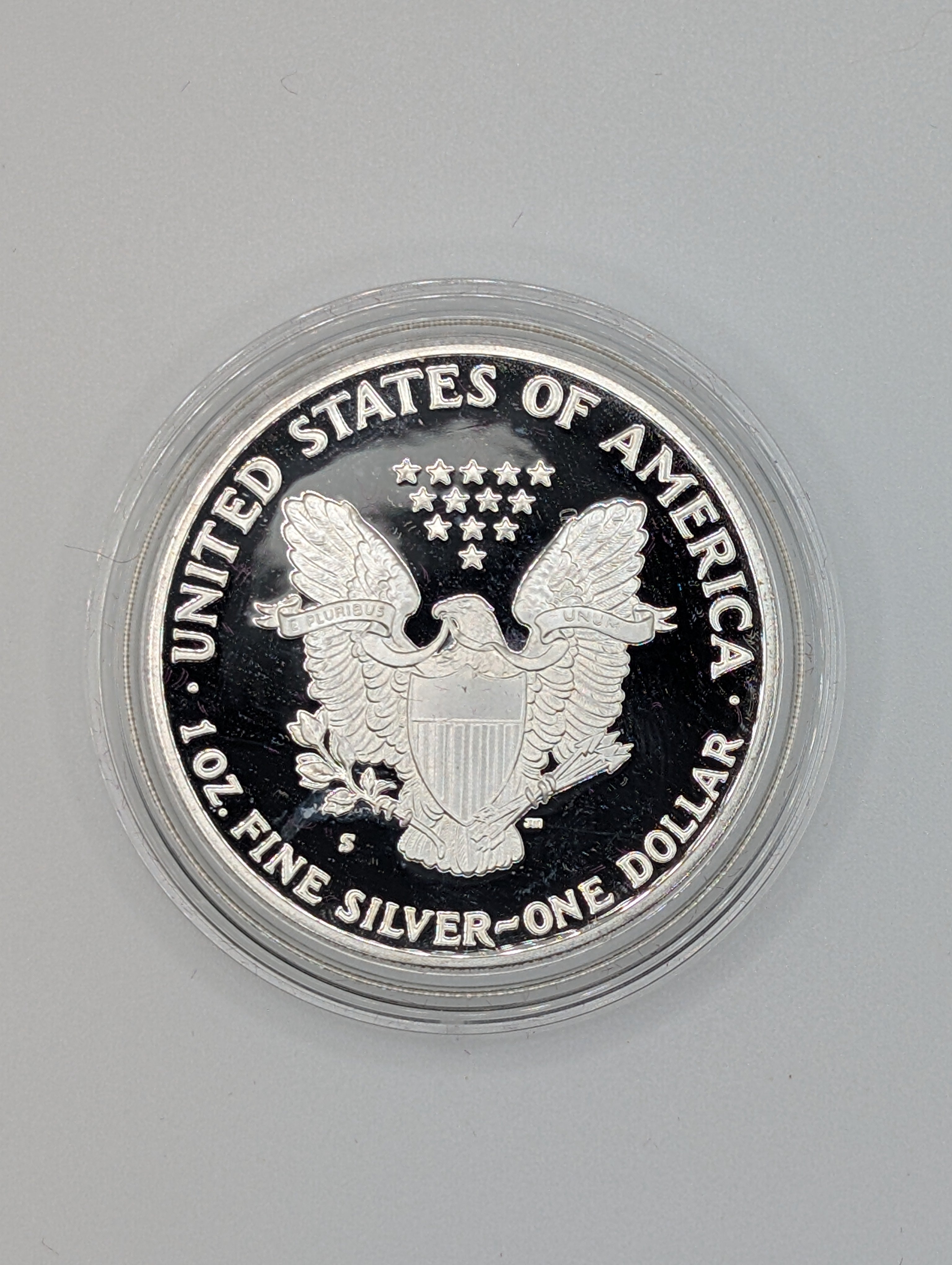 1989-S American Silver Eagle (OGP)