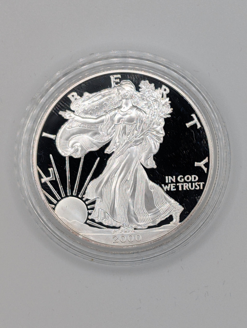 2000-P American Silver Eagle (OGP)