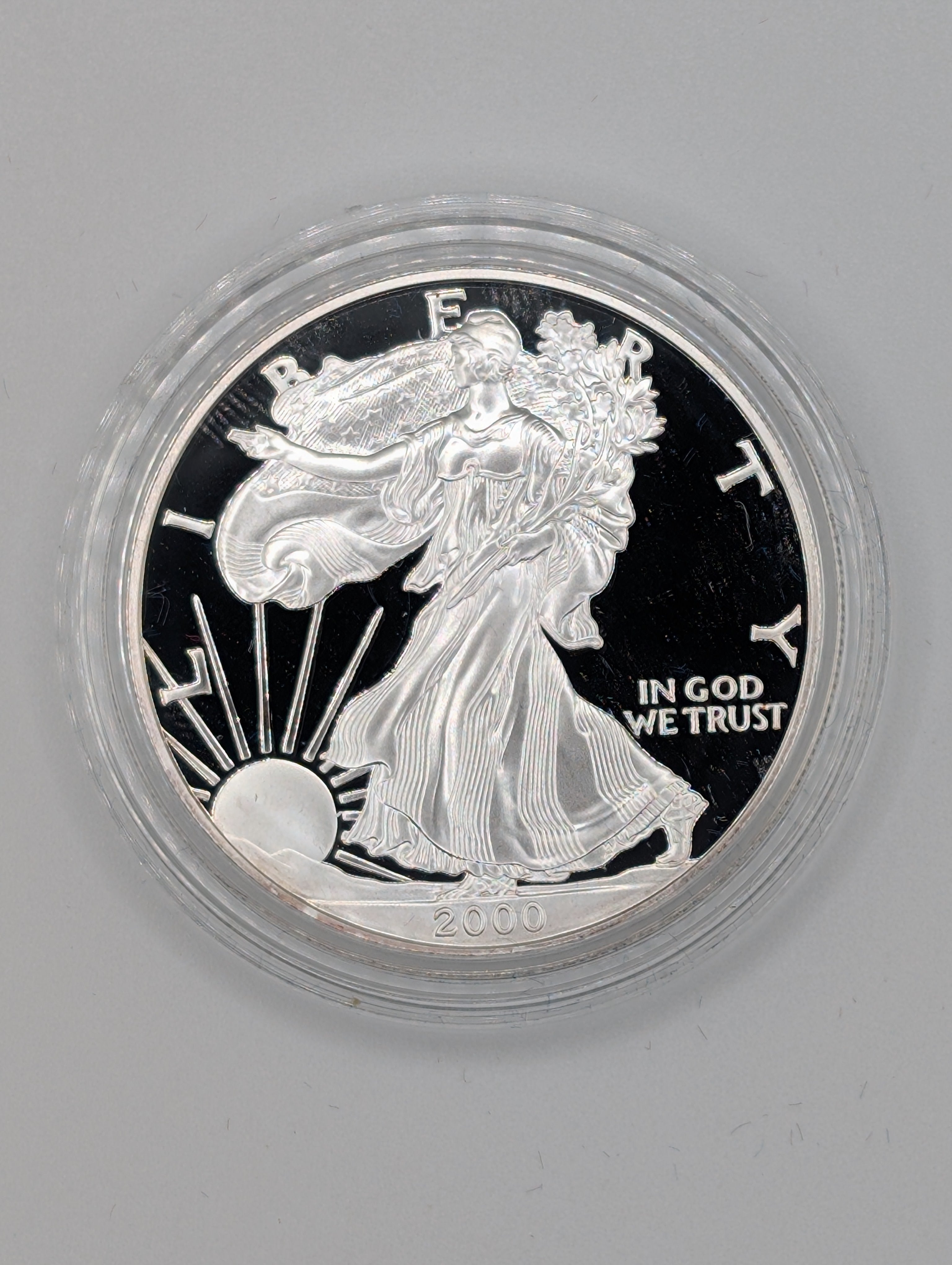 2000-P American Silver Eagle (OGP)