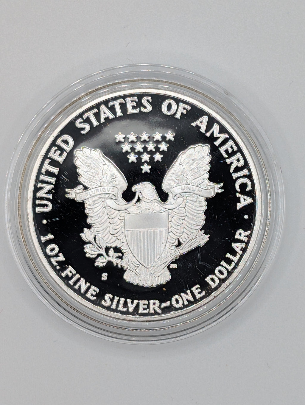 1990-S American Silver Eagle (OGP)