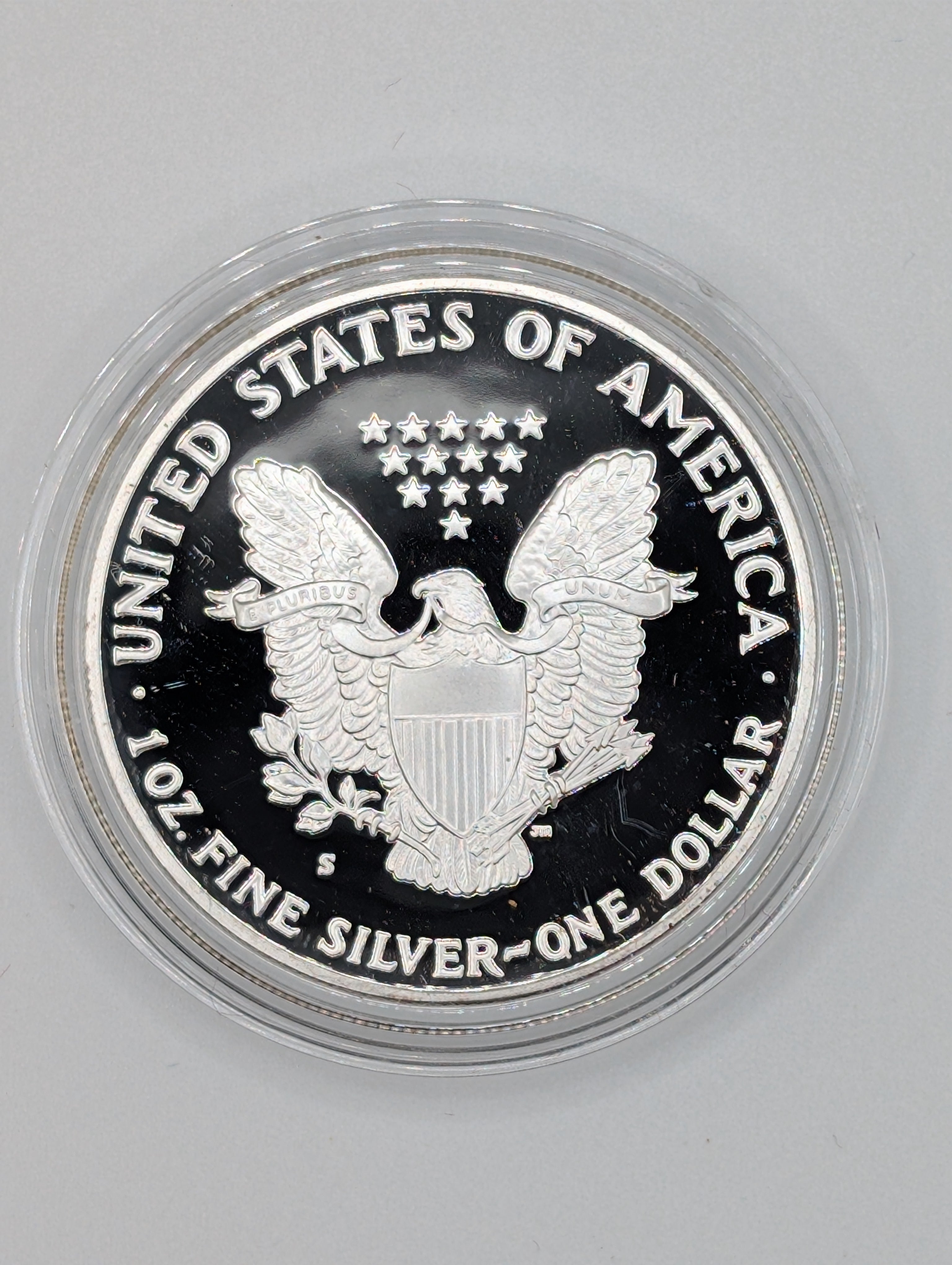 1990-S American Silver Eagle (OGP)