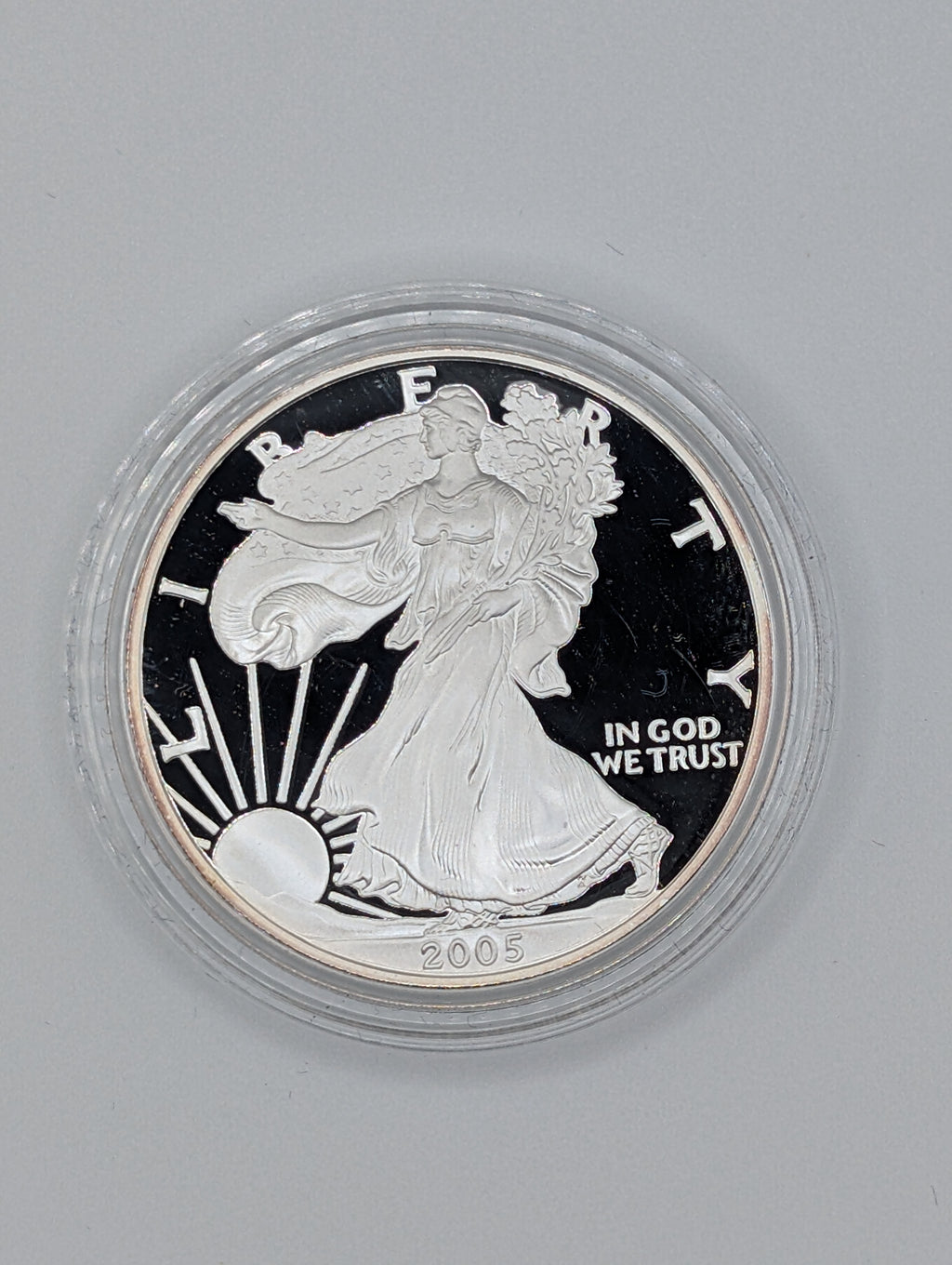 2005-W American Silver Eagle (OGP)