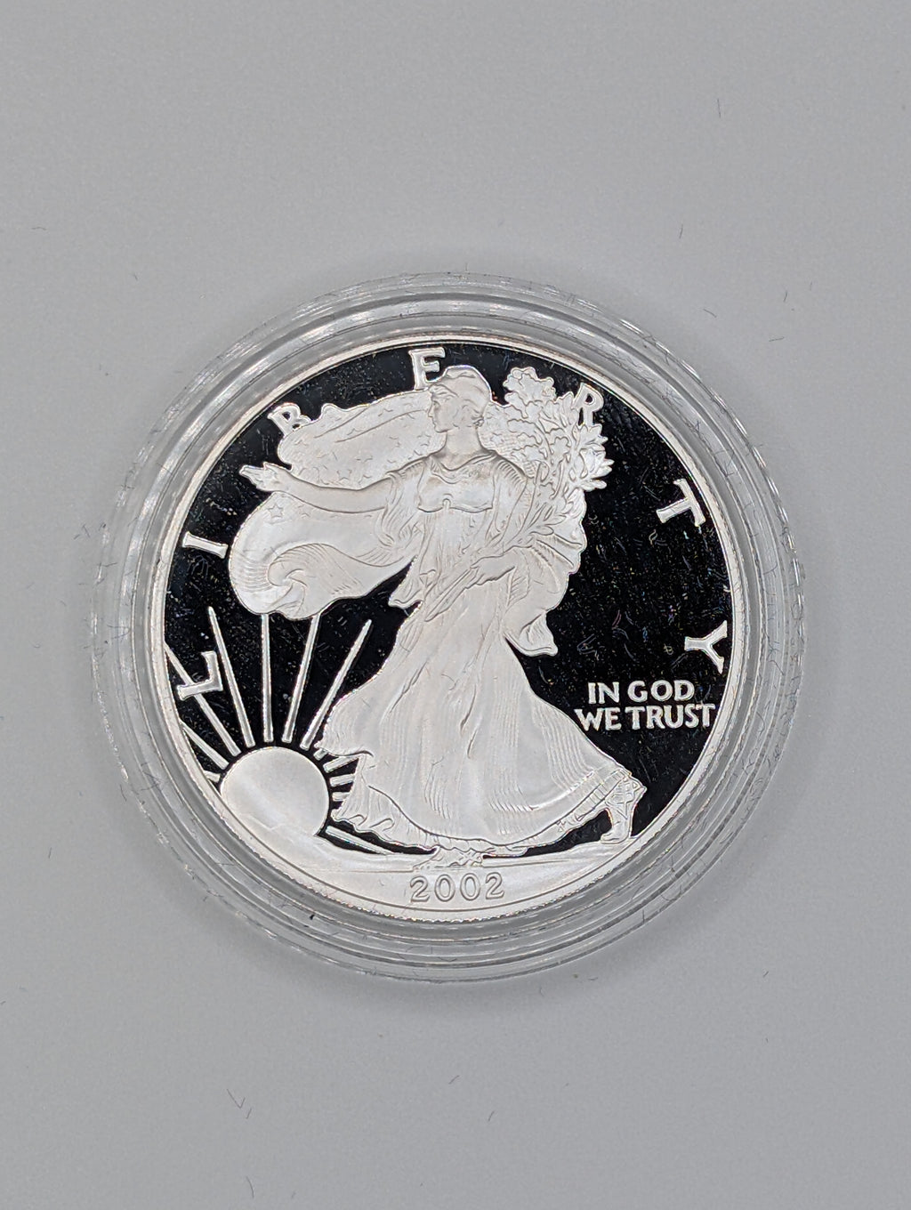 2002-W American Silver Eagle (OGP)