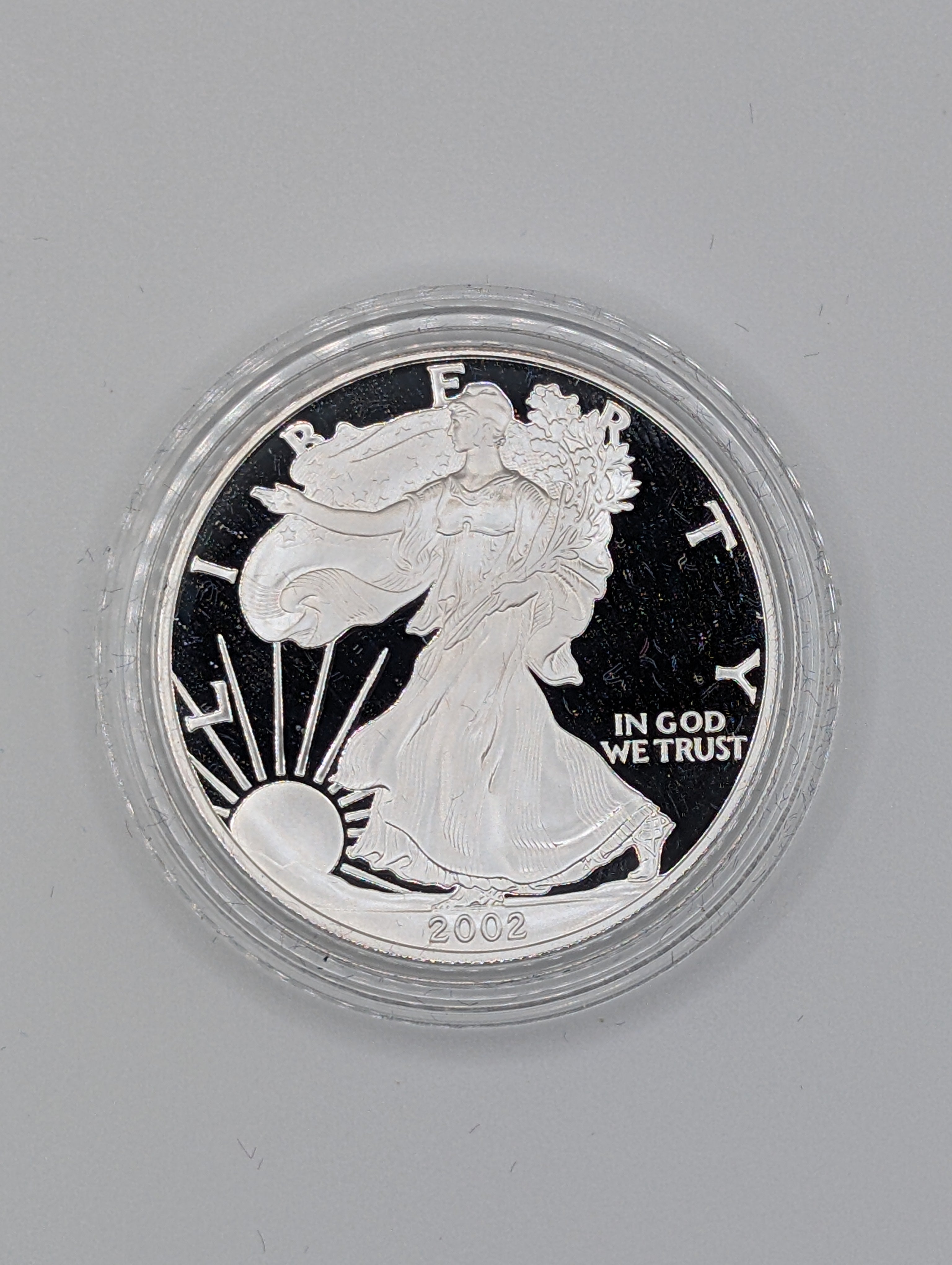 2002-W American Silver Eagle (OGP)