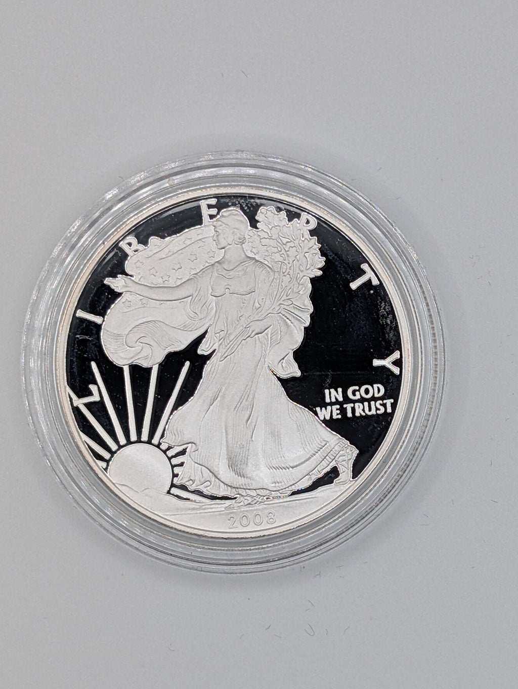 2008-W American Silver Eagle (OGP)