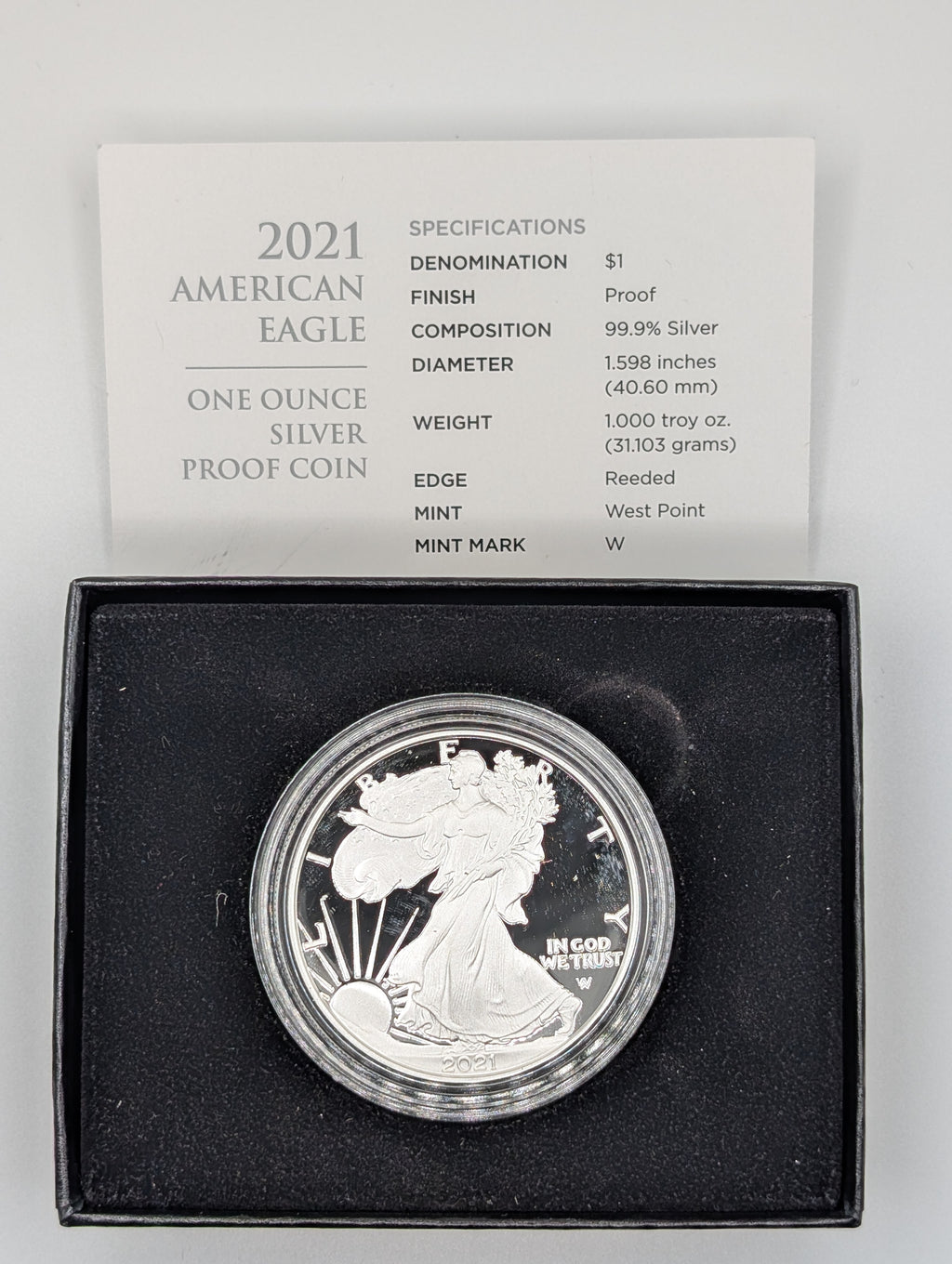 2021-W American Silver Eagle (OGP)