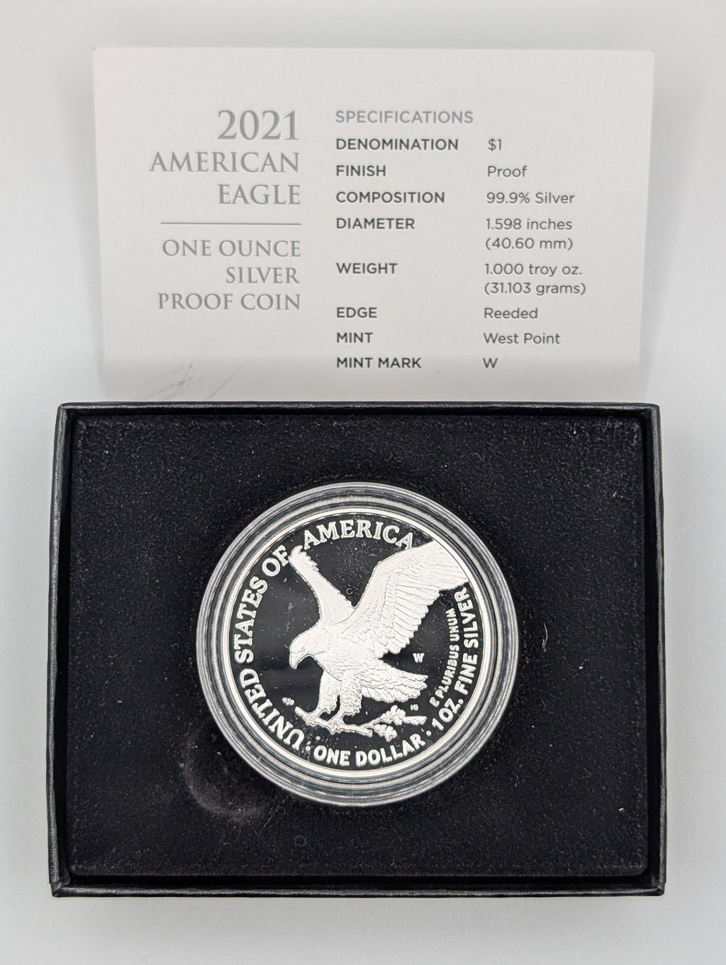 2021-W American Silver Eagle (OGP)