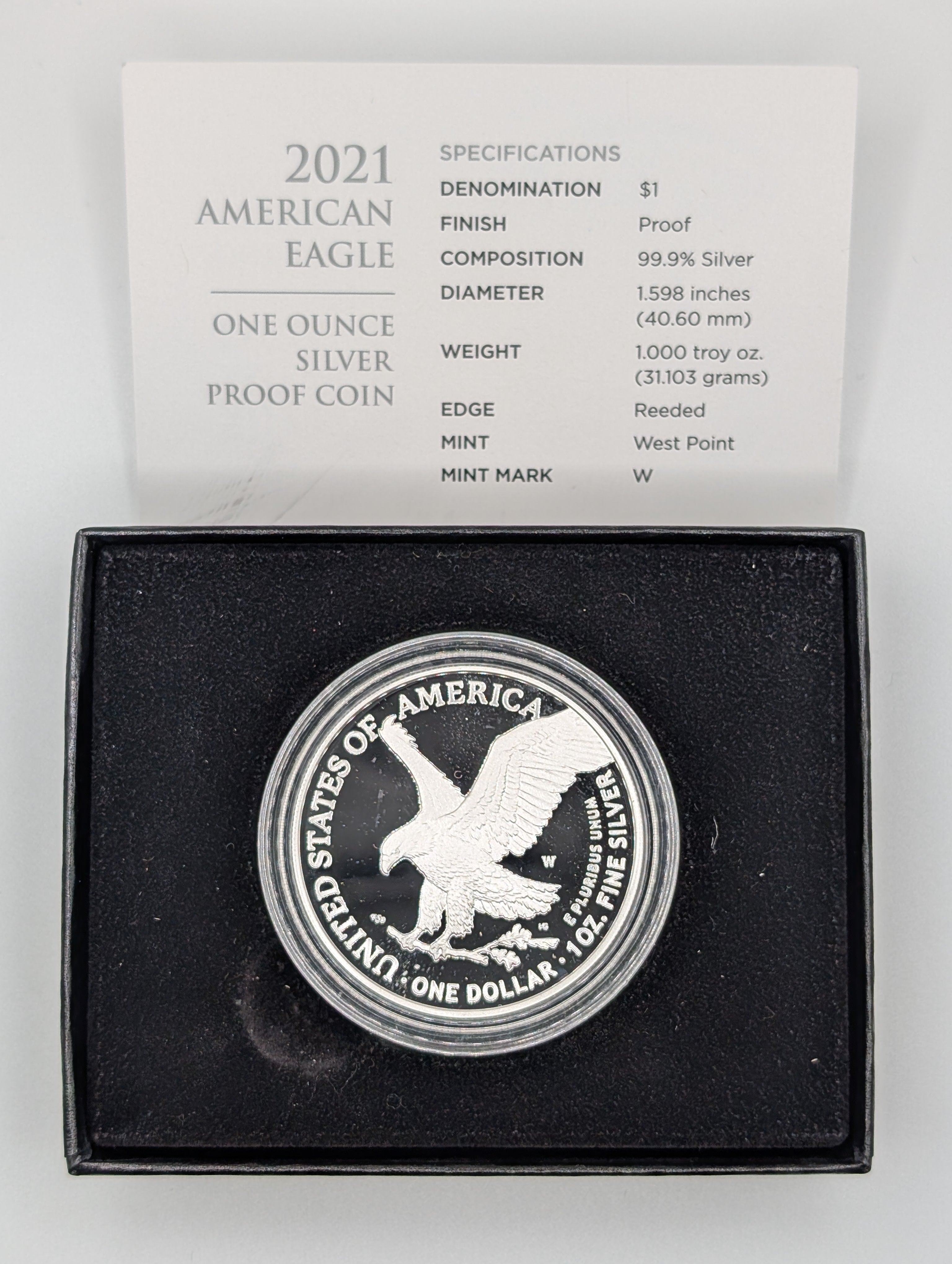 2021-W American Silver Eagle (OGP)