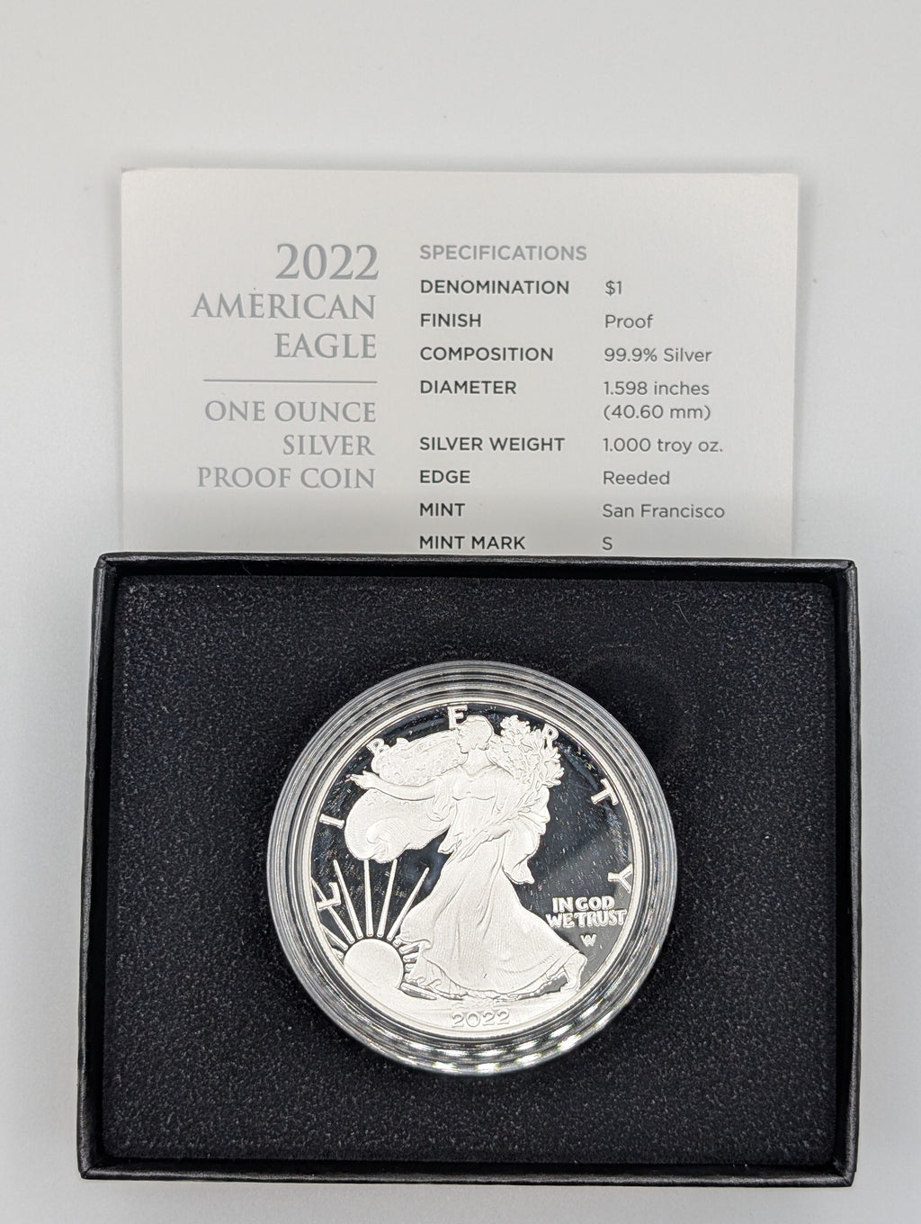 2022-S American Silver Eagle (OGP)