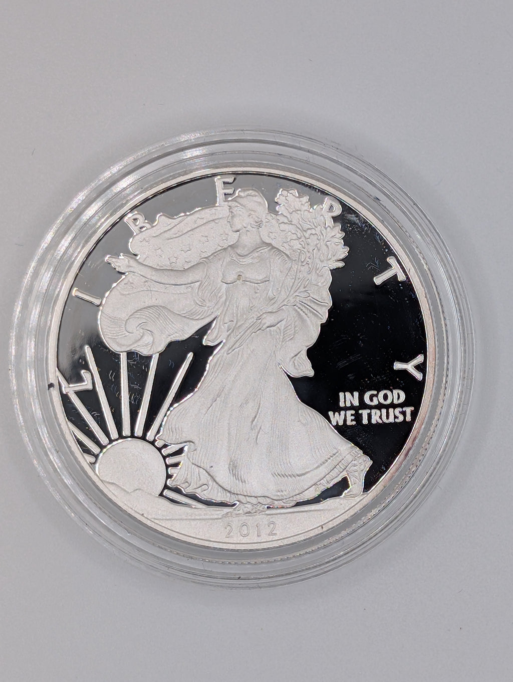 2012-W American Silver Eagle — Proof (OGP)