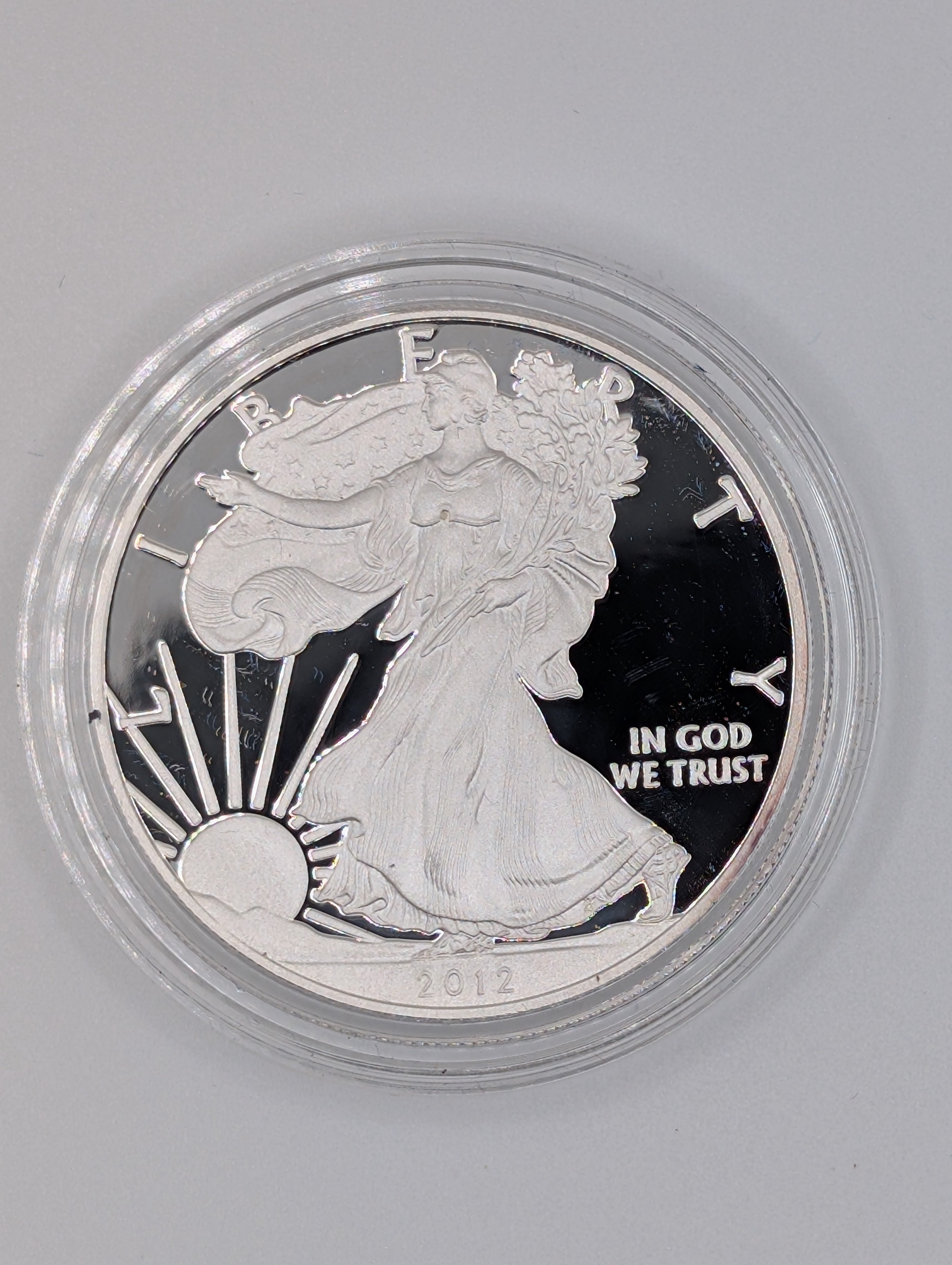 2012-W American Silver Eagle — Proof (OGP)