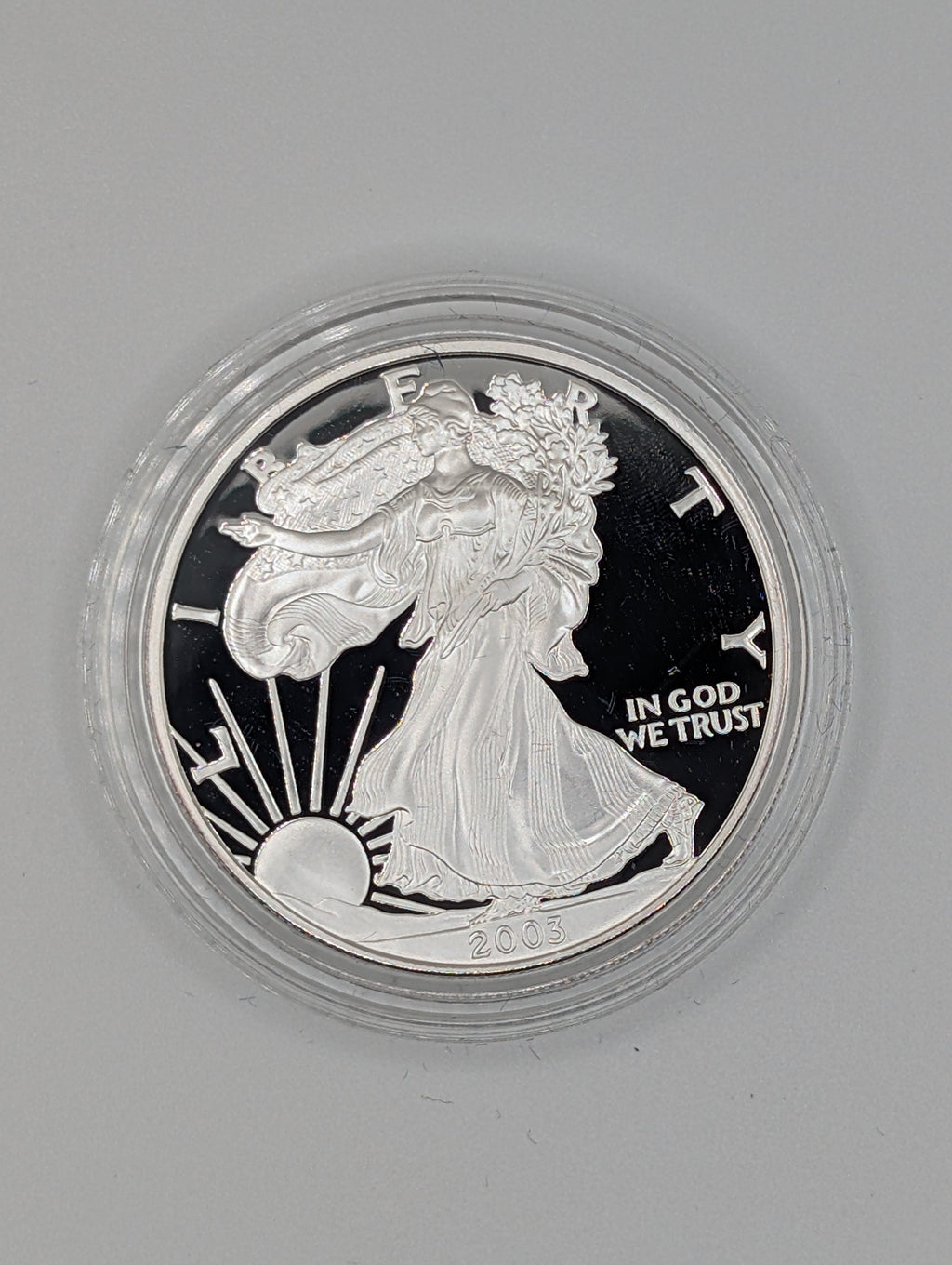 2003-W American Silver Eagle — Proof (OGP)